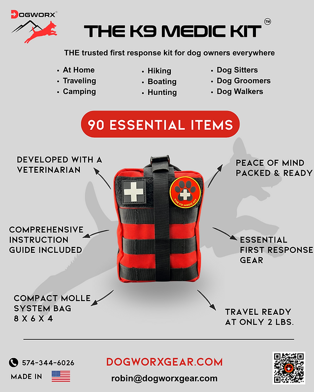 THE K9 MEDIC KIT | First Aid Kit for Dogs