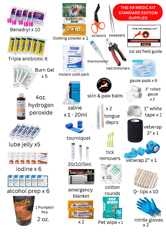 THE K9 MEDIC KIT | First Aid Kit for Dogs