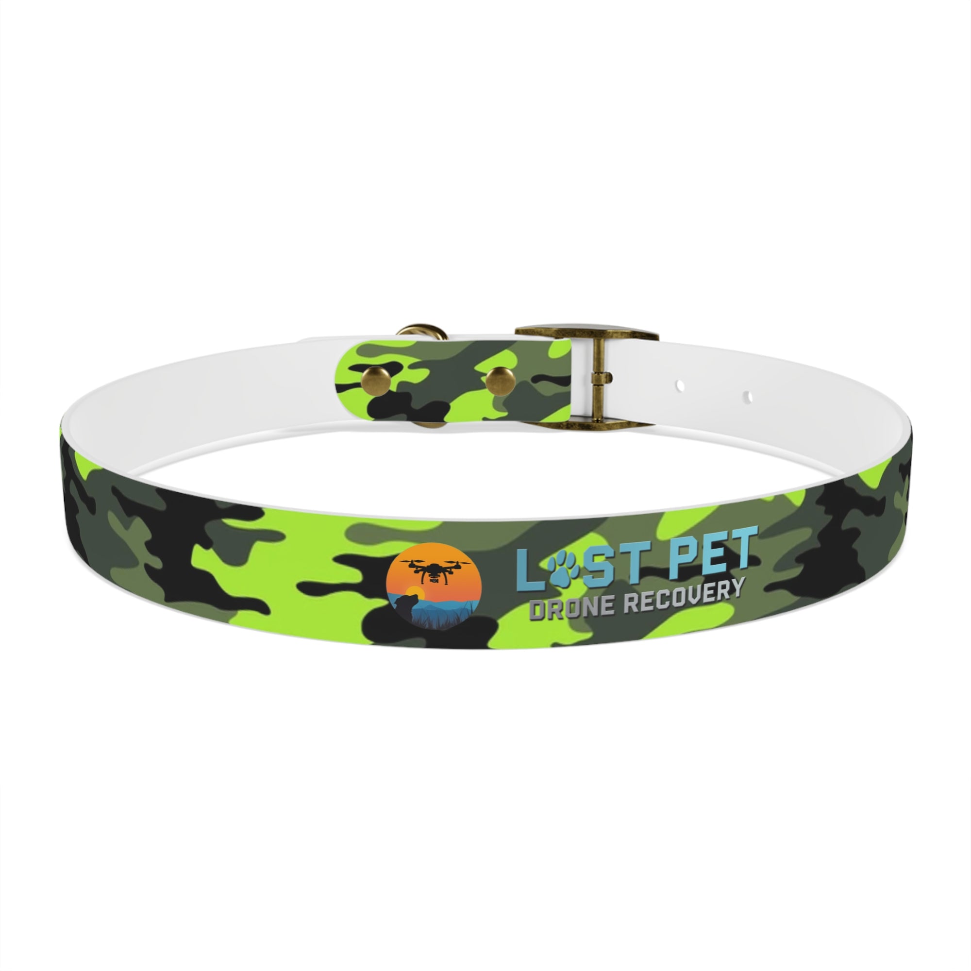 Camo Dog Collar - Lost Pet Drone Recovery
