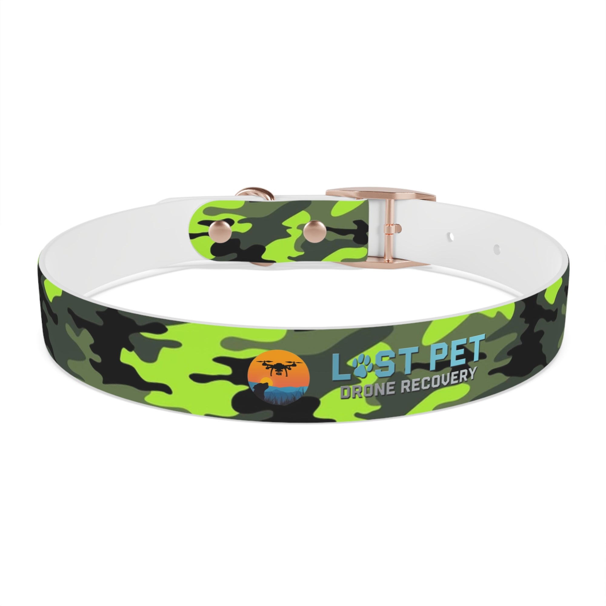 Camo Dog Collar - Lost Pet Drone Recovery