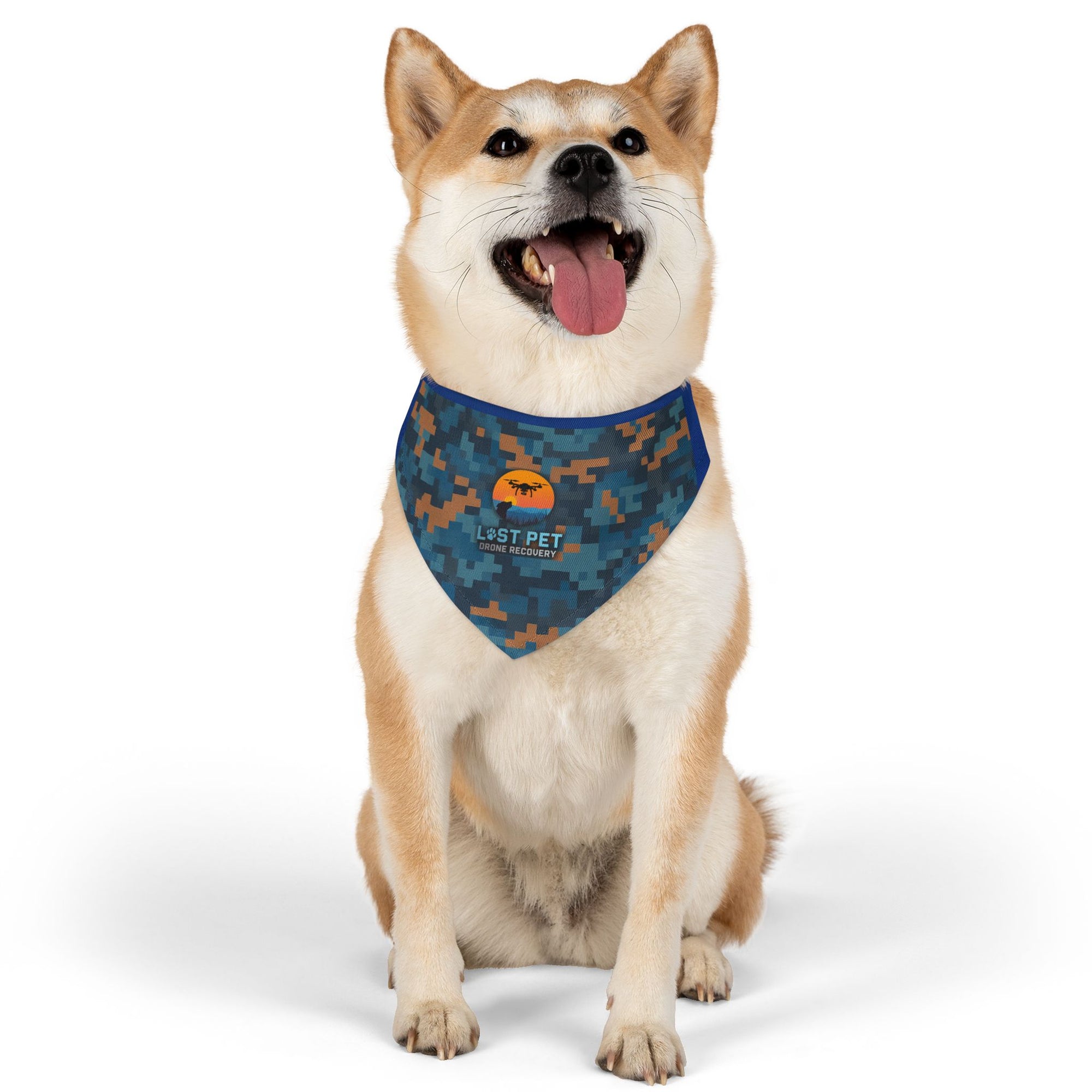 Pet Bandana Collar - Lost Pet Drone Recovery