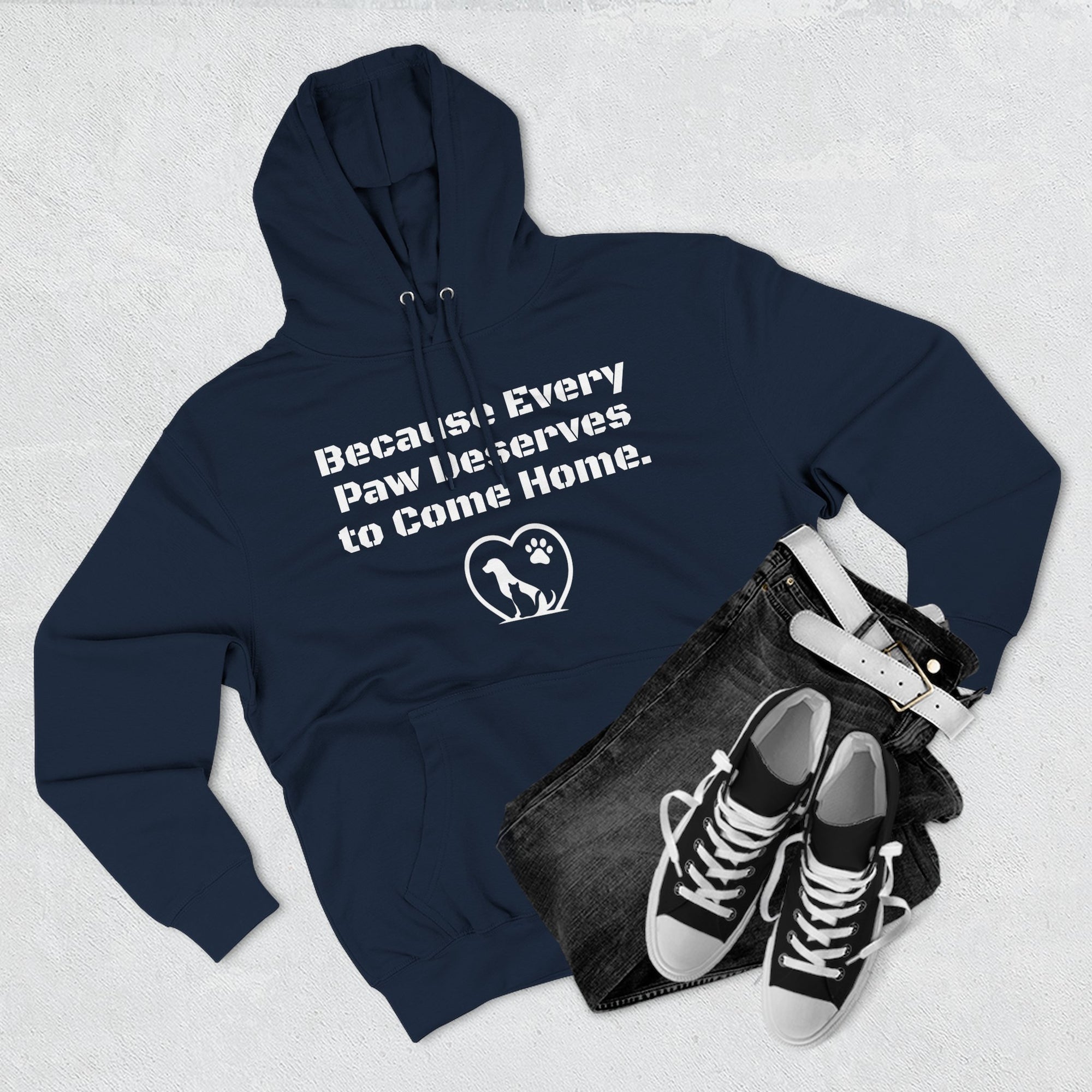 Every Paw Fleece Hoodie - LPDR
