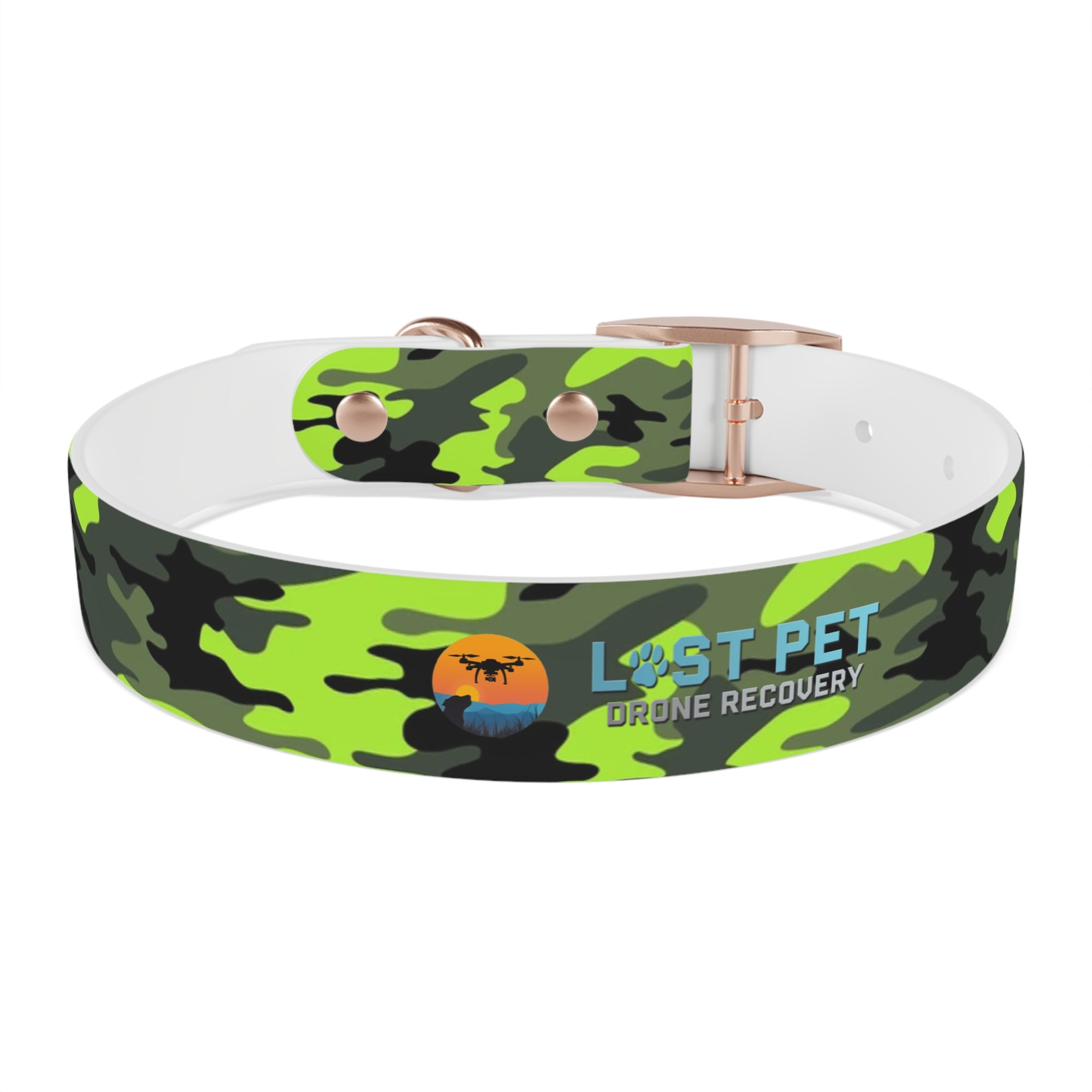 Camo Dog Collar - Lost Pet Drone Recovery