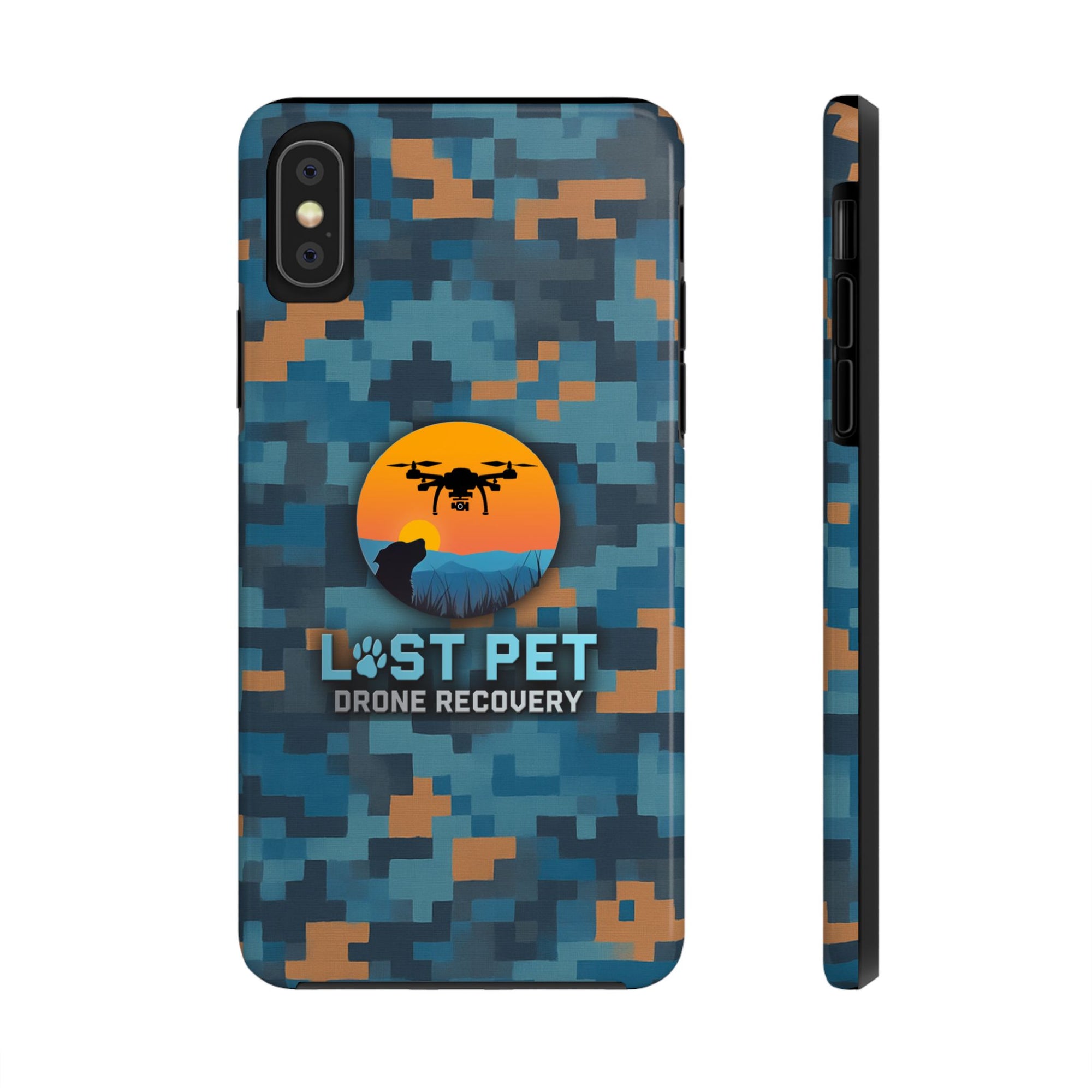 Lost Pet Drone Recovery Phone Case - *Signature LPDR Brand Camo*