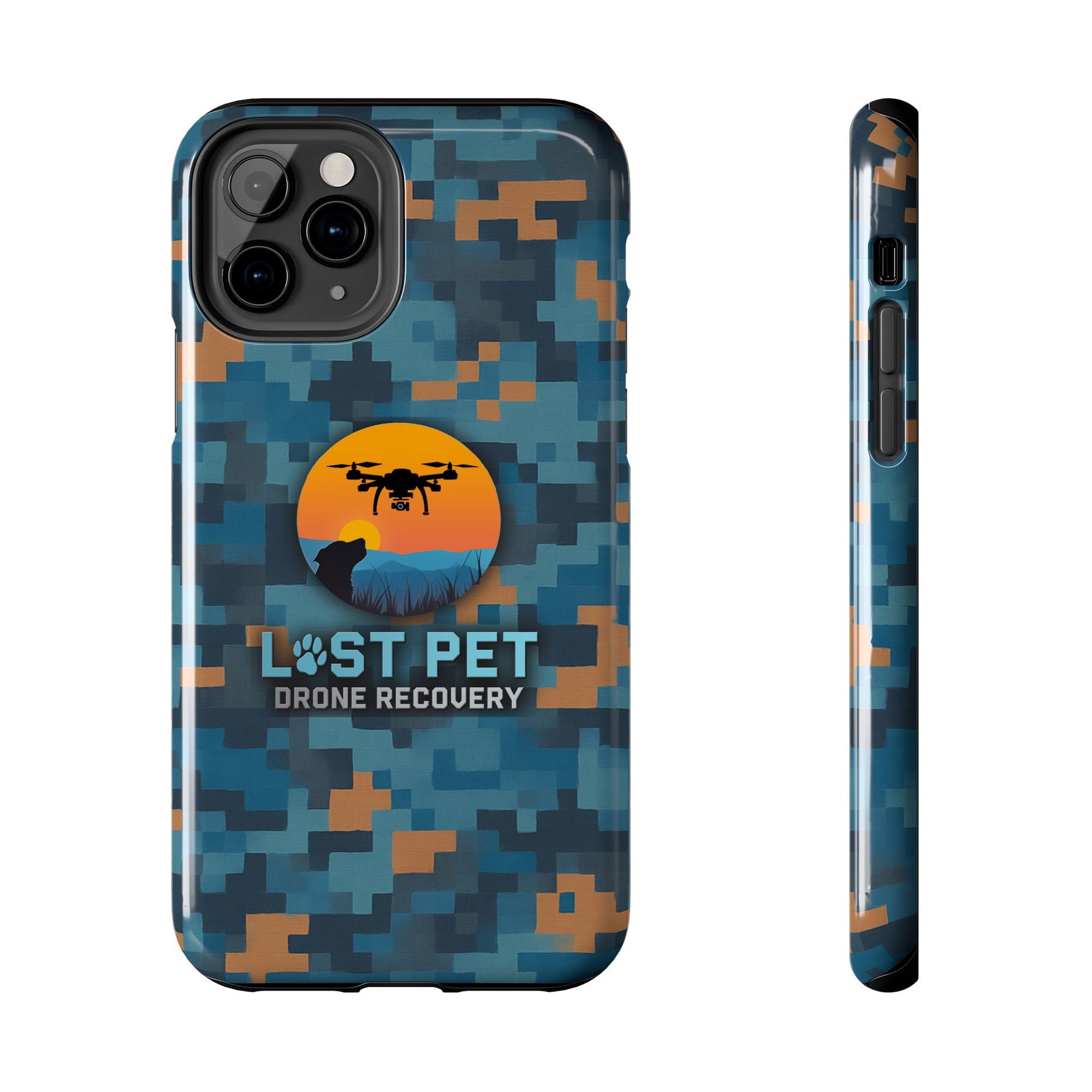 Lost Pet Drone Recovery Phone Case - *Signature LPDR Brand Camo*
