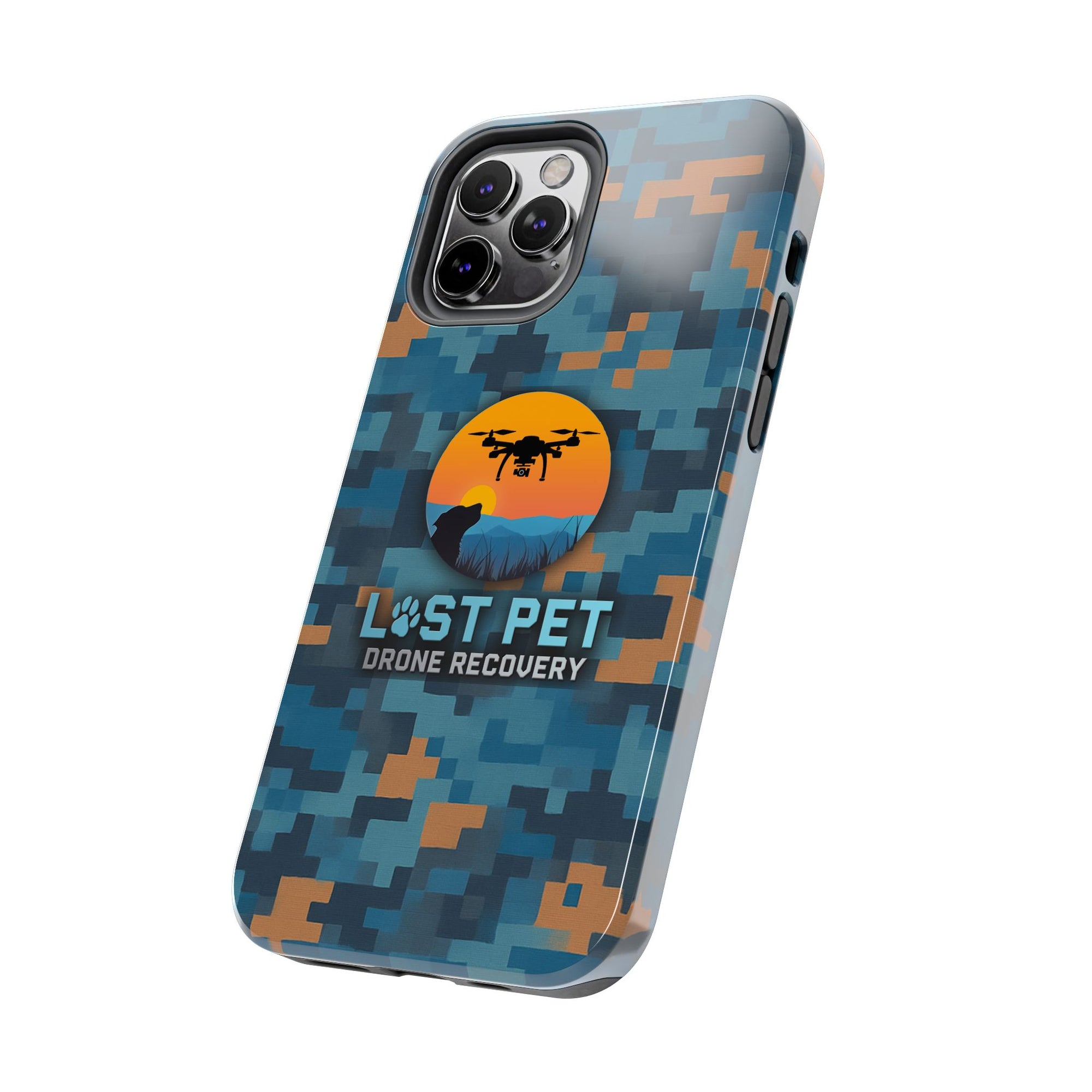 Lost Pet Drone Recovery Phone Case - *Signature LPDR Brand Camo*