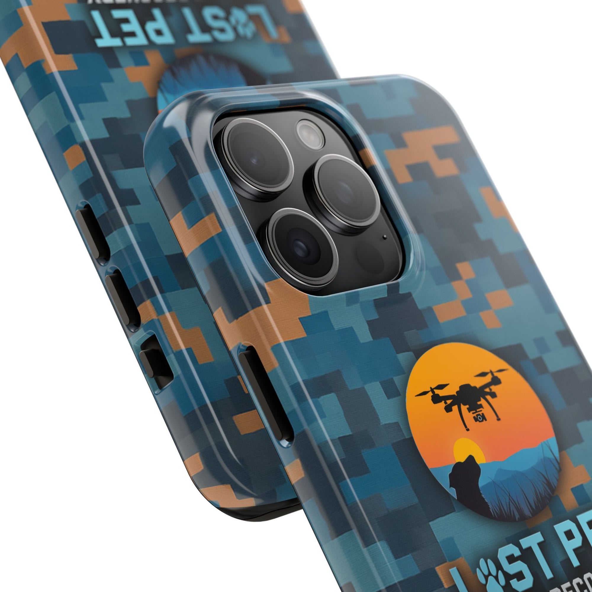 Lost Pet Drone Recovery Phone Case - *Signature LPDR Brand Camo*