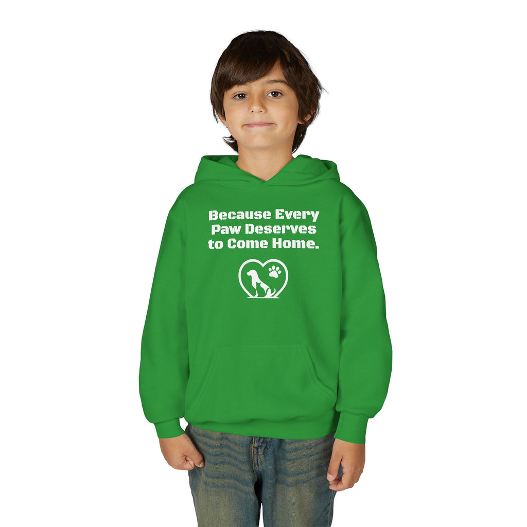 LPDR Hoodie for Youth – Because Every Paw Deserves to Come Home!