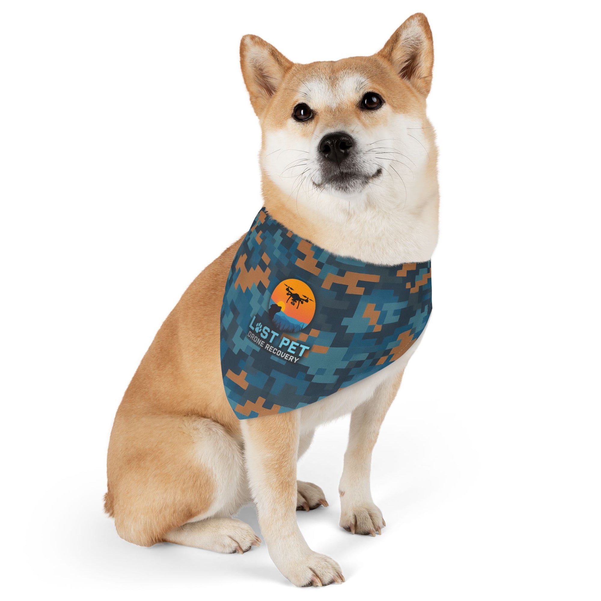 Pet Bandana Collar - Lost Pet Drone Recovery