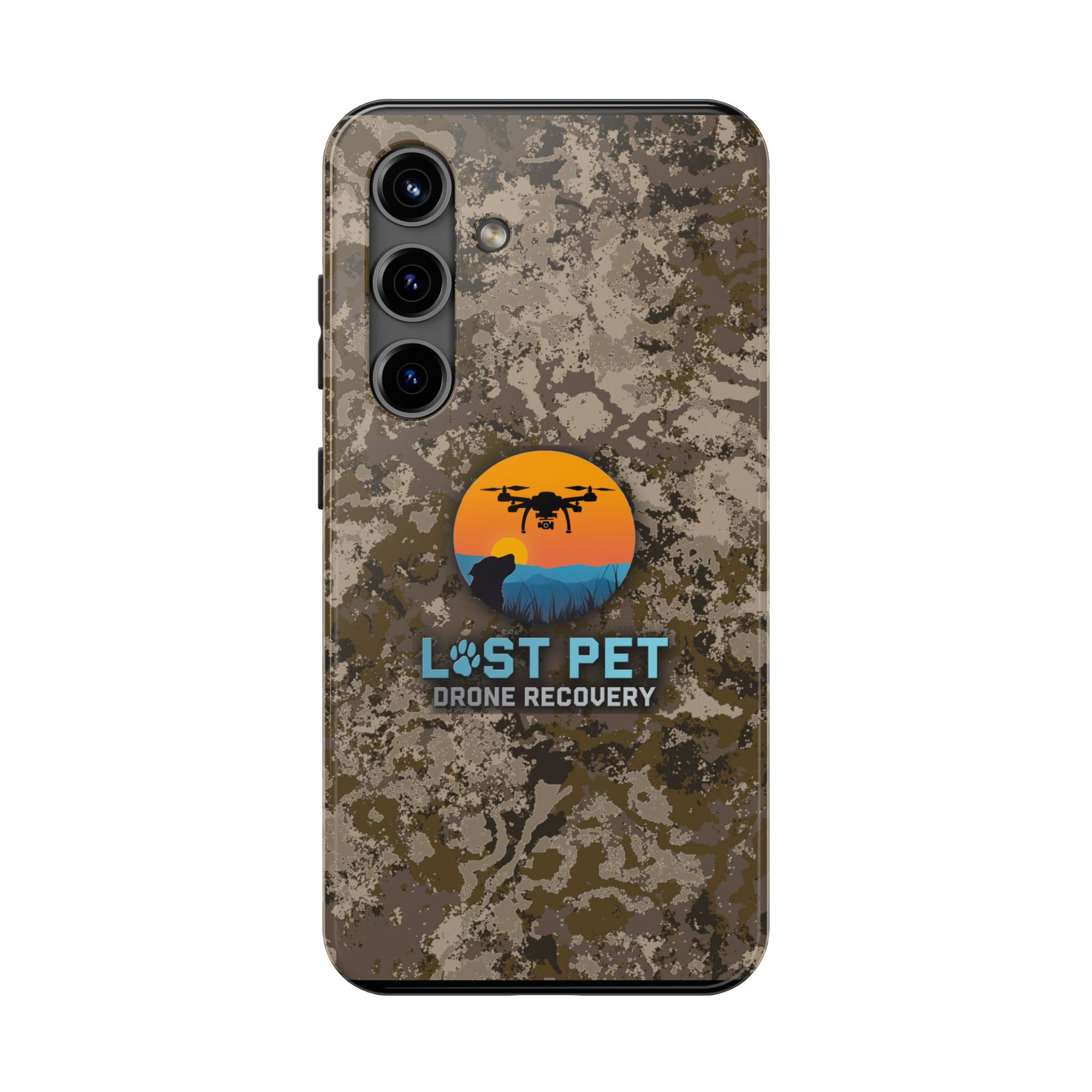 Lost Pet Drone Recovery Phone Case - Camo