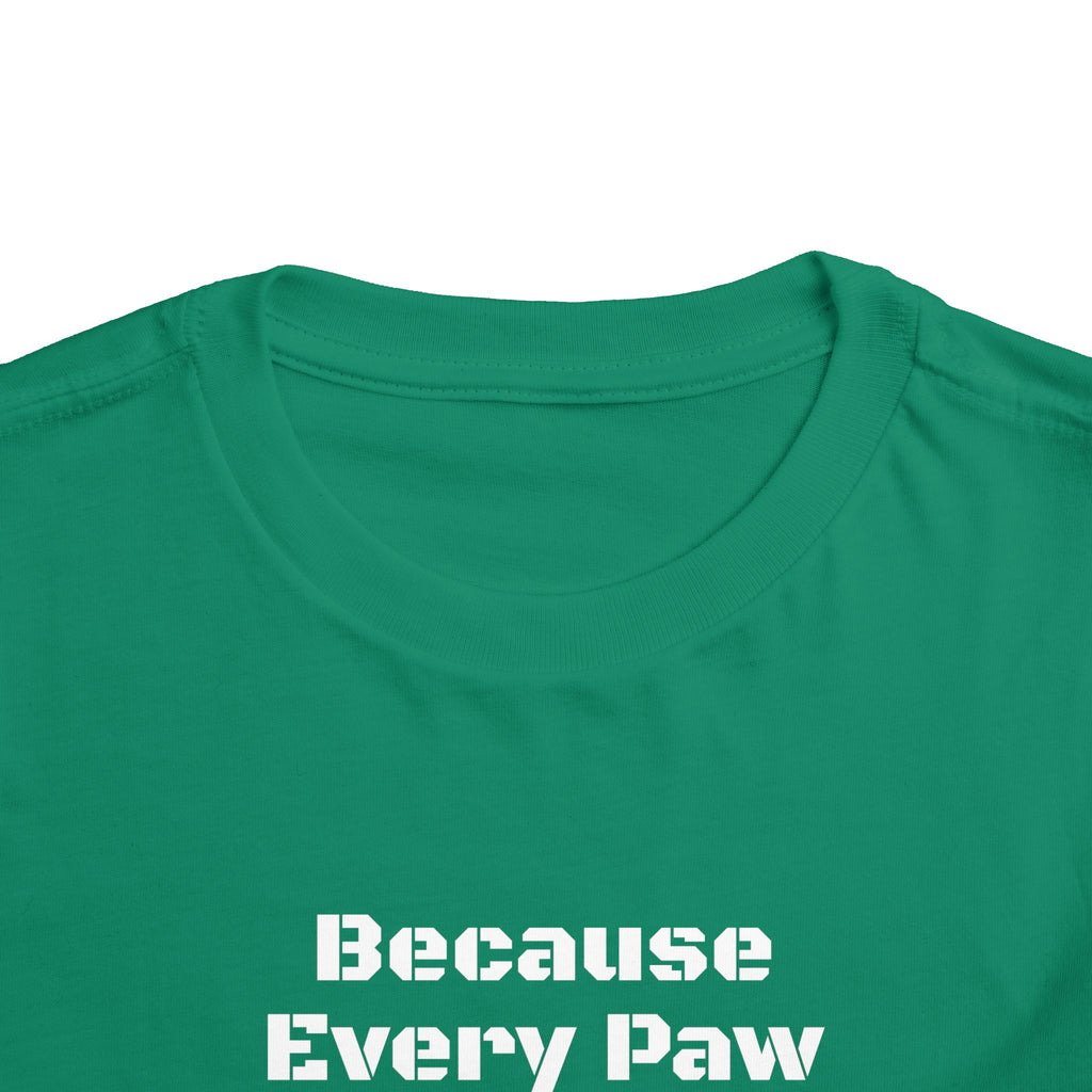 LPDR Toddler Tee - Every Paw Deserves to Come Home