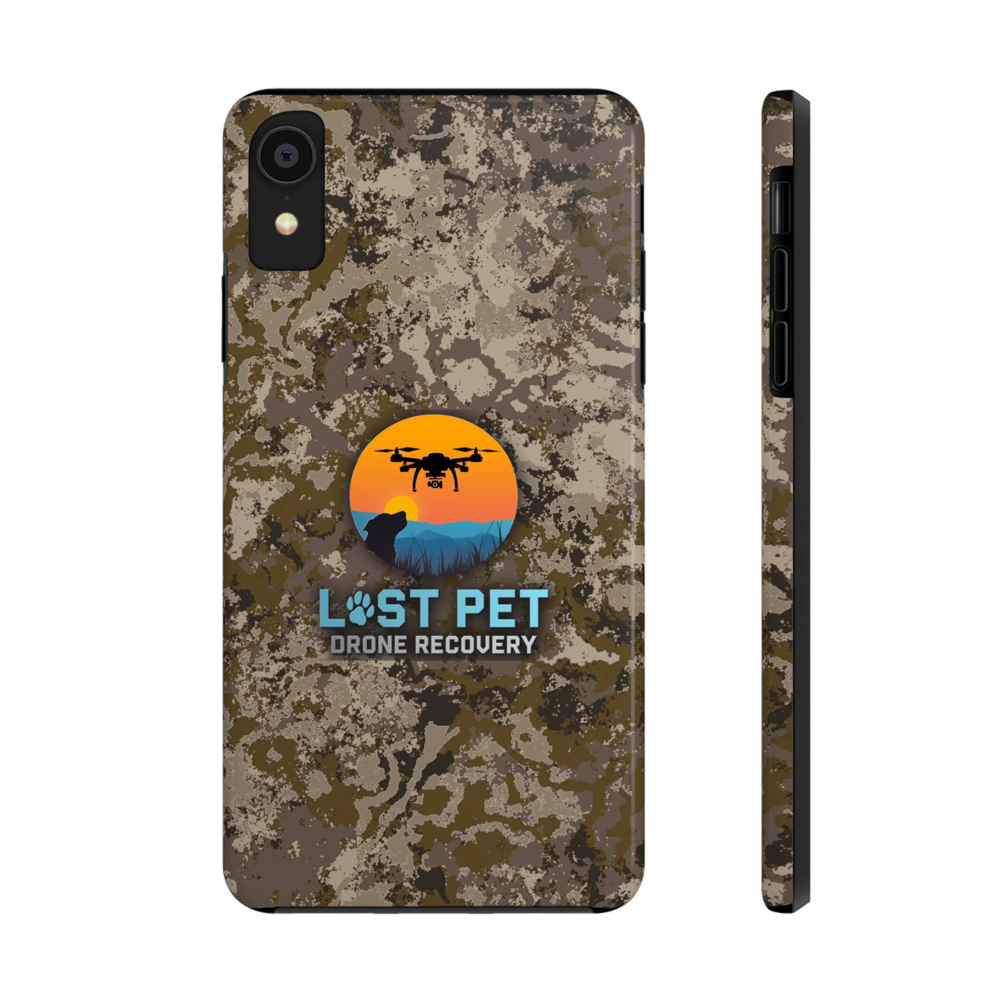 Lost Pet Drone Recovery Phone Case - Camo