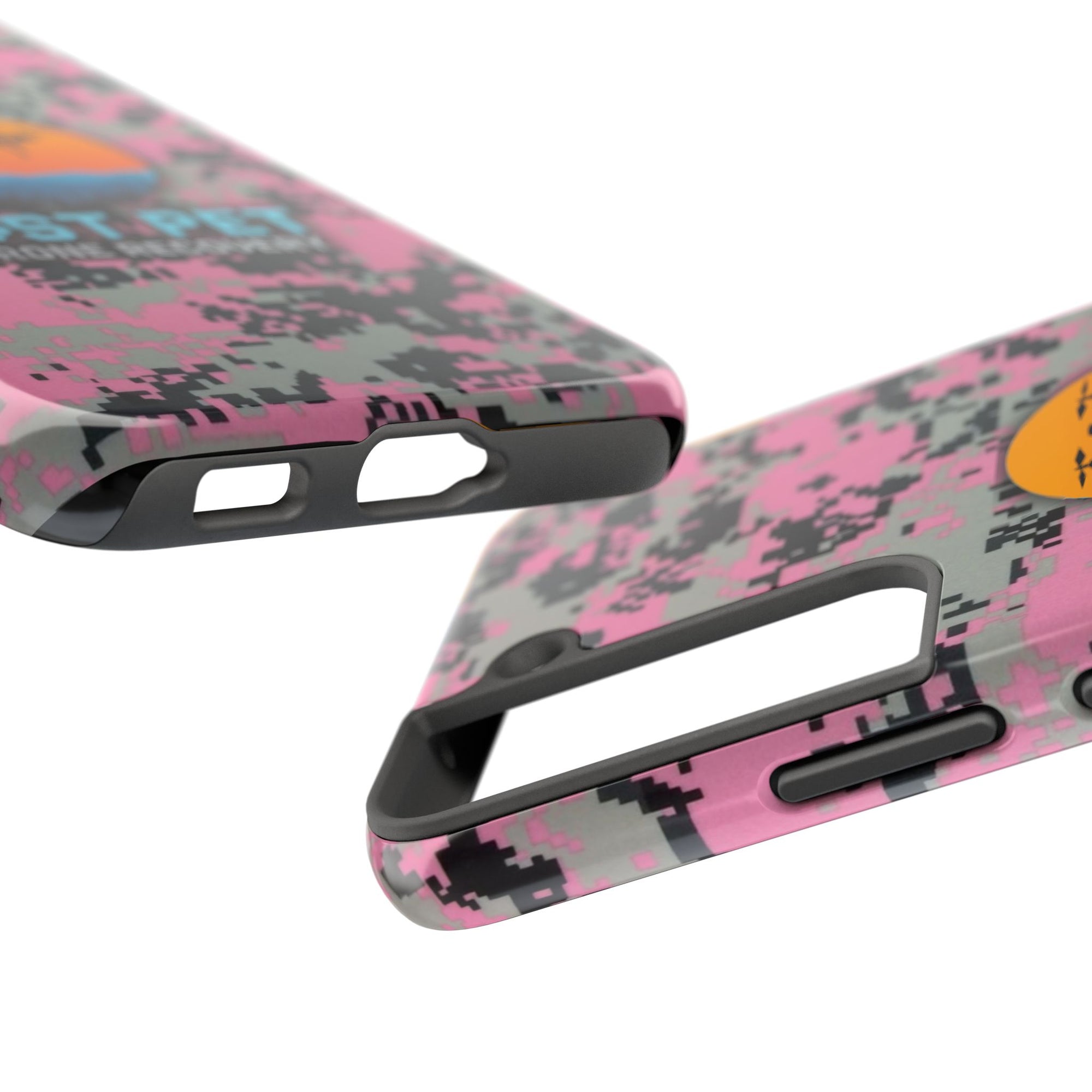 Lost Pet Drone Recovery Phone Case - Pink Camo