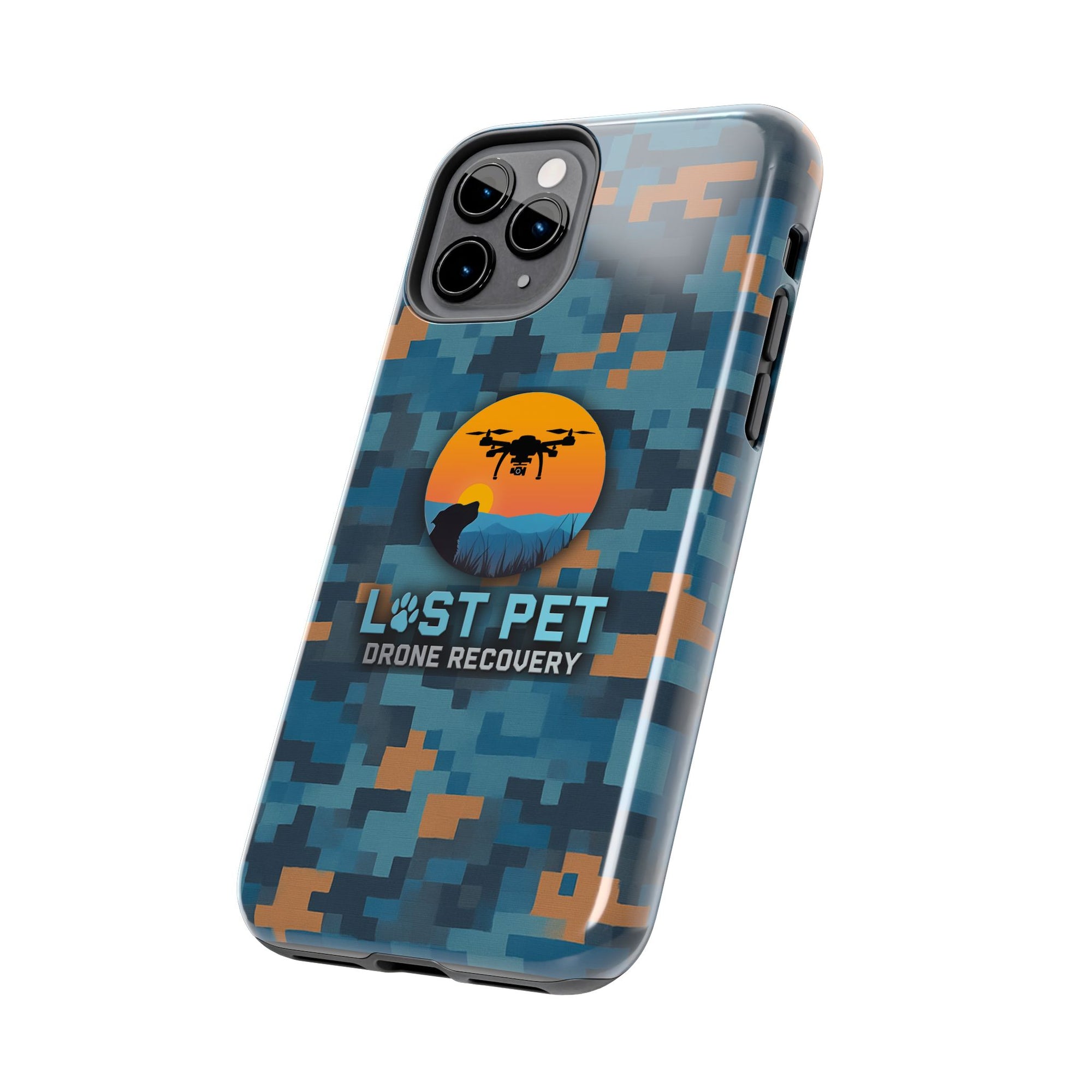 Lost Pet Drone Recovery Phone Case - *Signature LPDR Brand Camo*