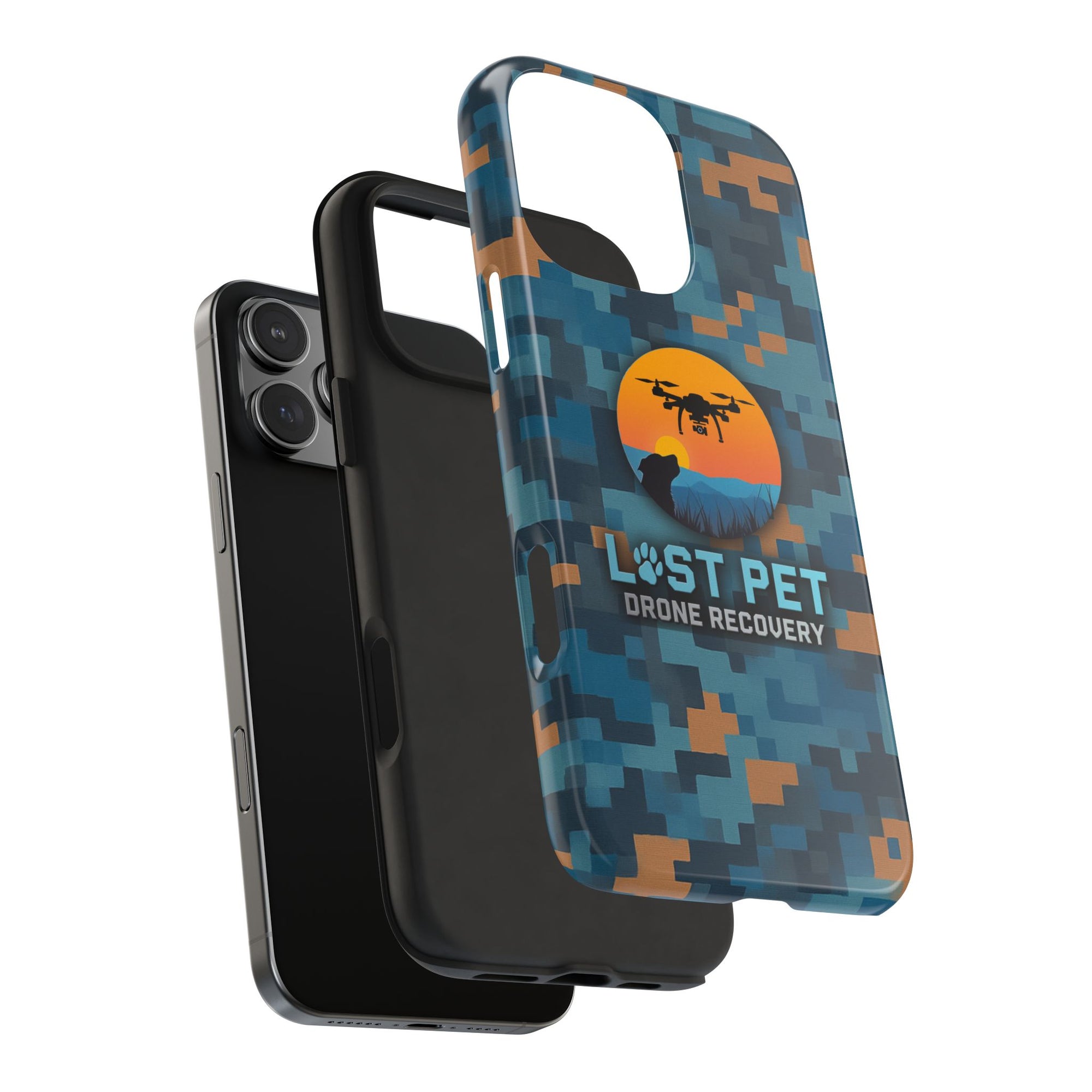 Lost Pet Drone Recovery Phone Case - *Signature LPDR Brand Camo*