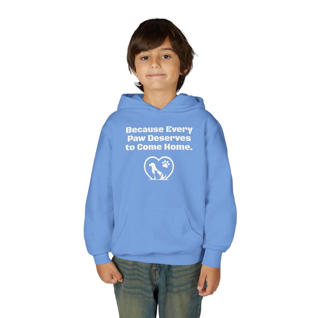 LPDR Hoodie for Youth – Because Every Paw Deserves to Come Home!