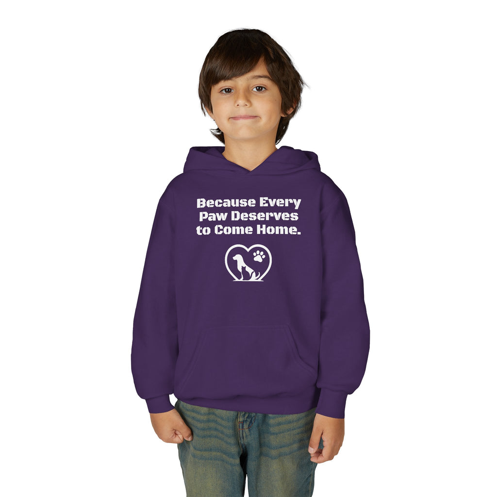 LPDR Hoodie for Youth – Because Every Paw Deserves to Come Home!