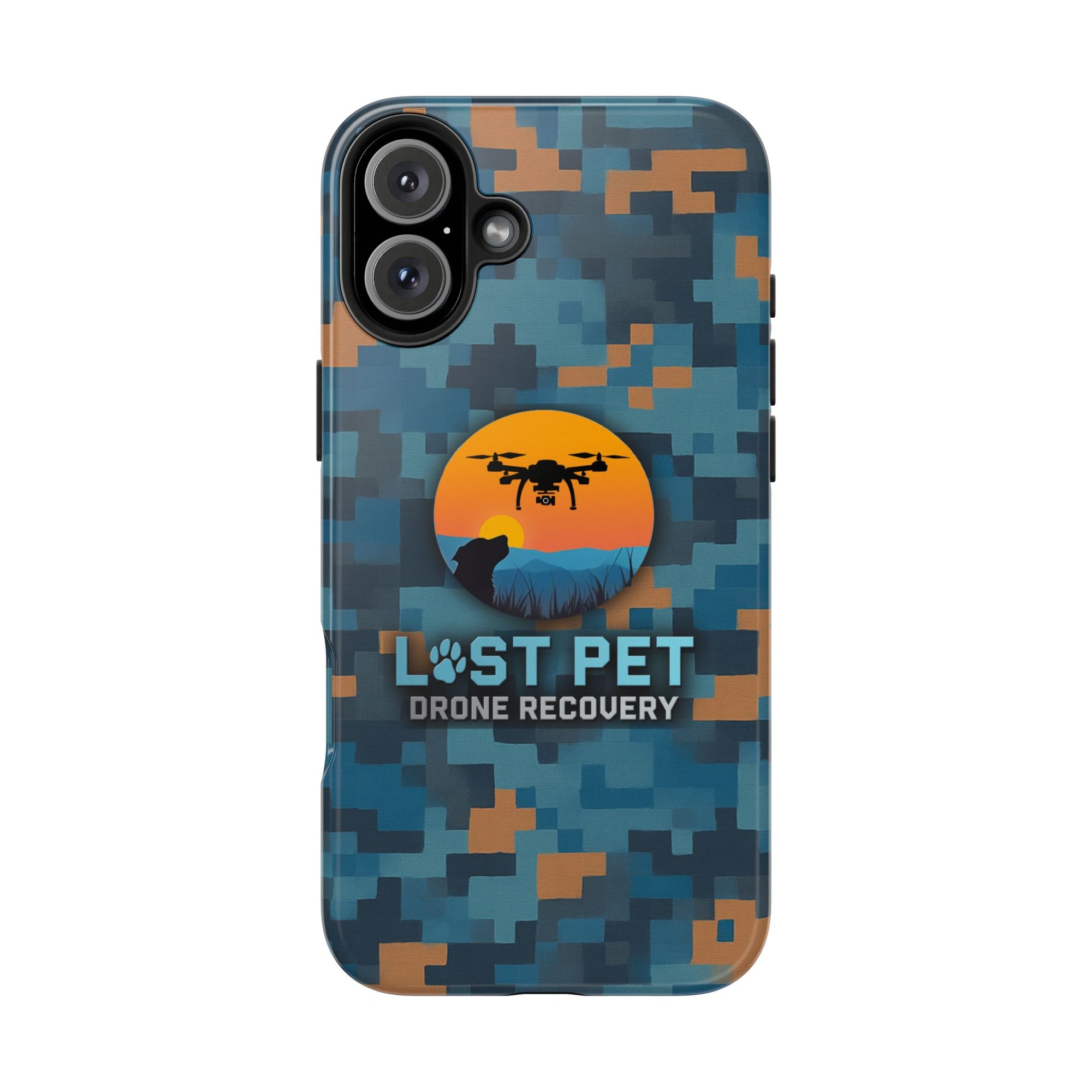 Lost Pet Drone Recovery Phone Case - *Signature LPDR Brand Camo*