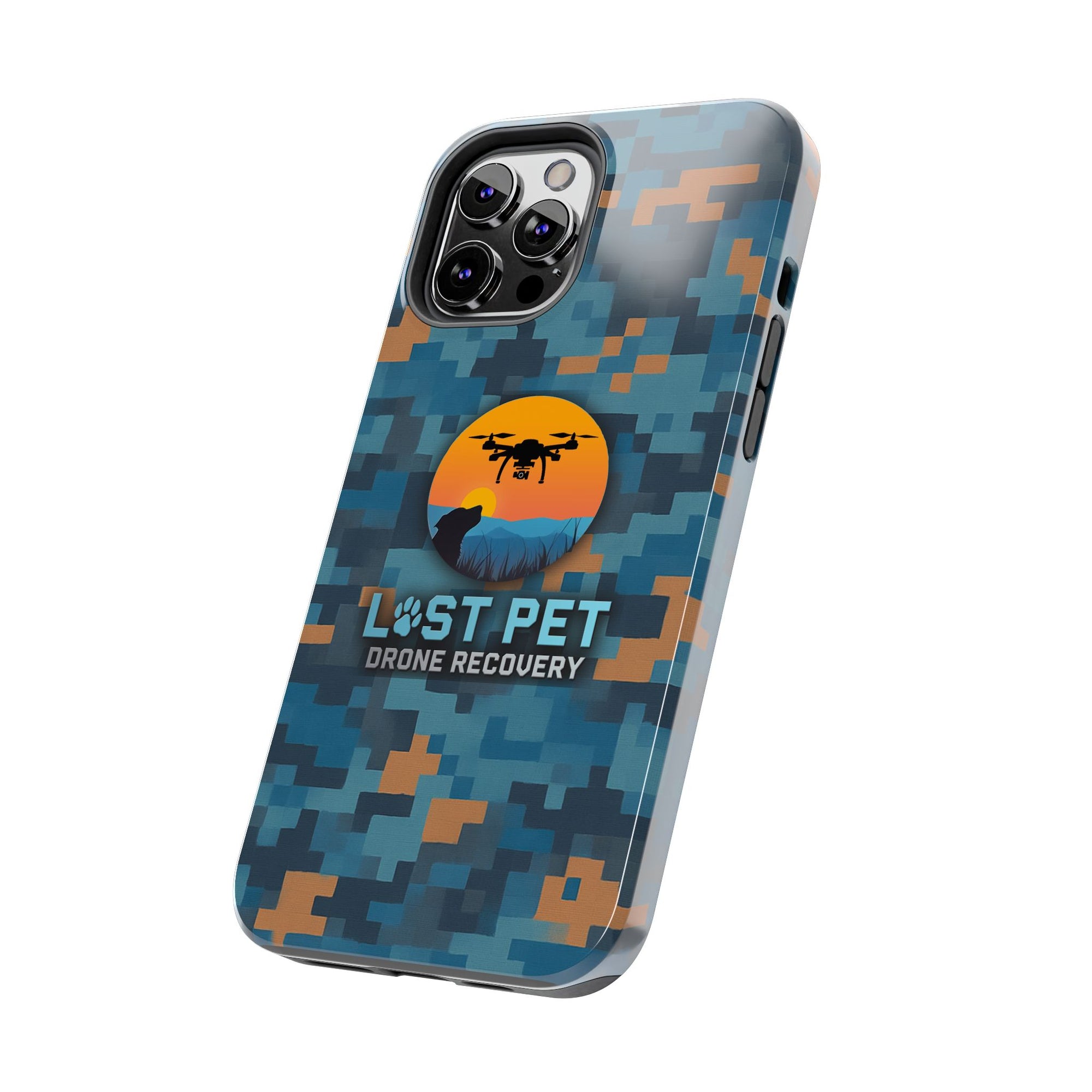 Lost Pet Drone Recovery Phone Case - *Signature LPDR Brand Camo*