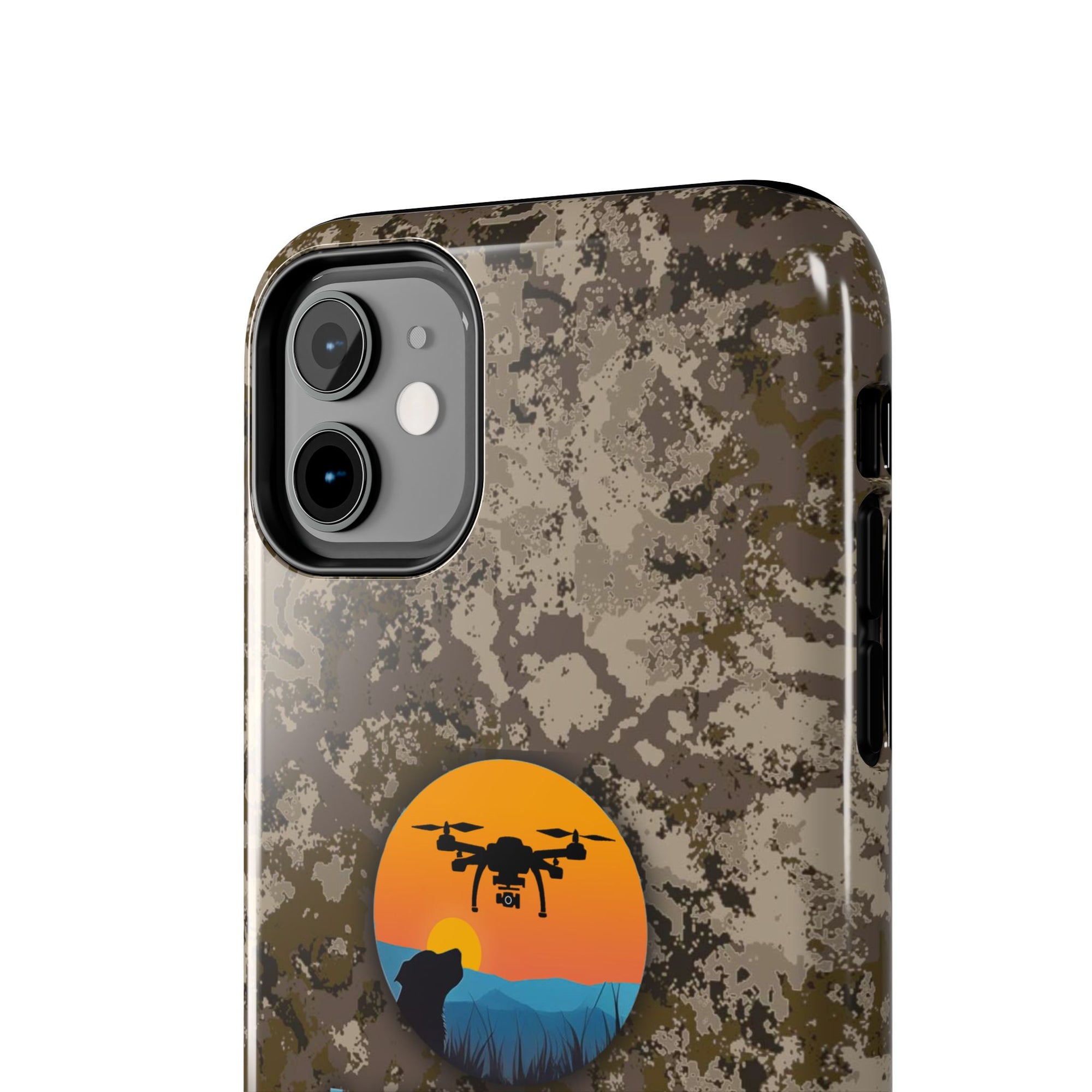 Lost Pet Drone Recovery Phone Case - Camo