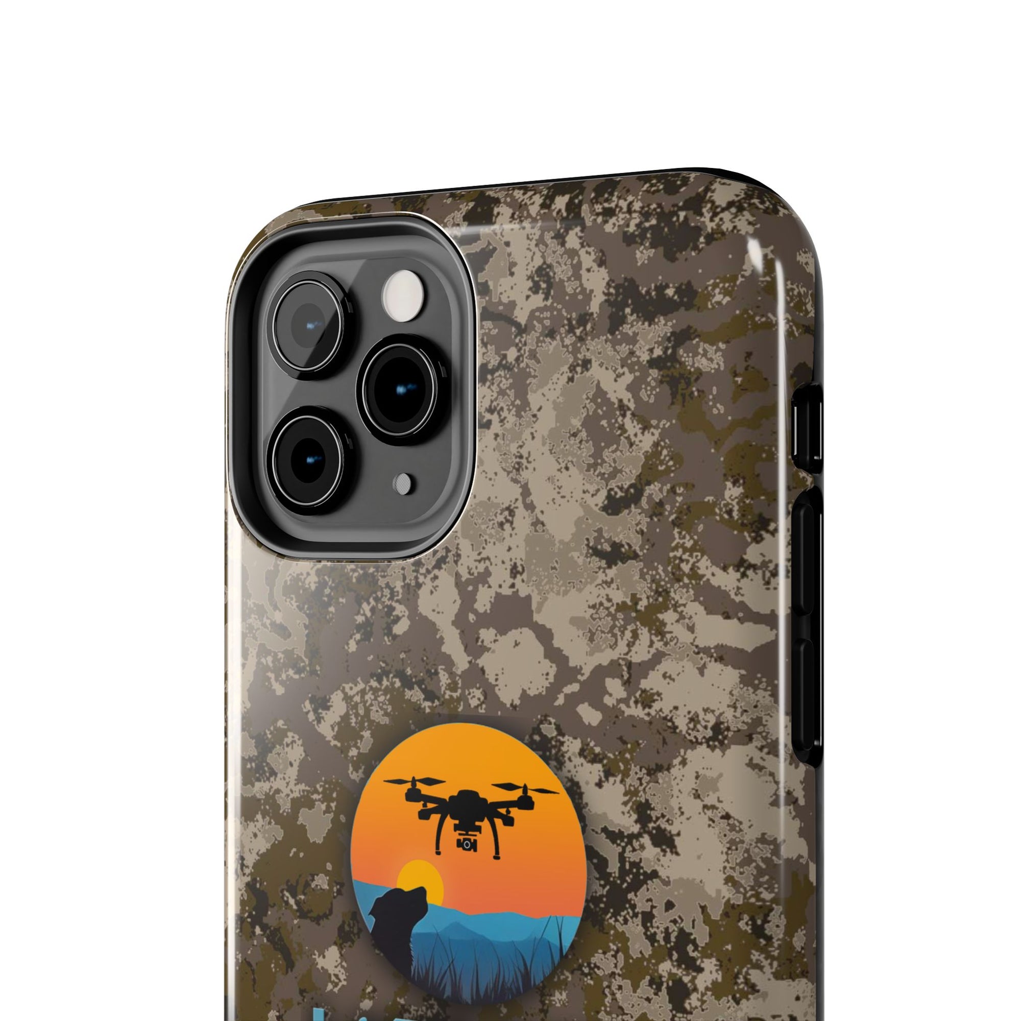 Lost Pet Drone Recovery Phone Case - Camo