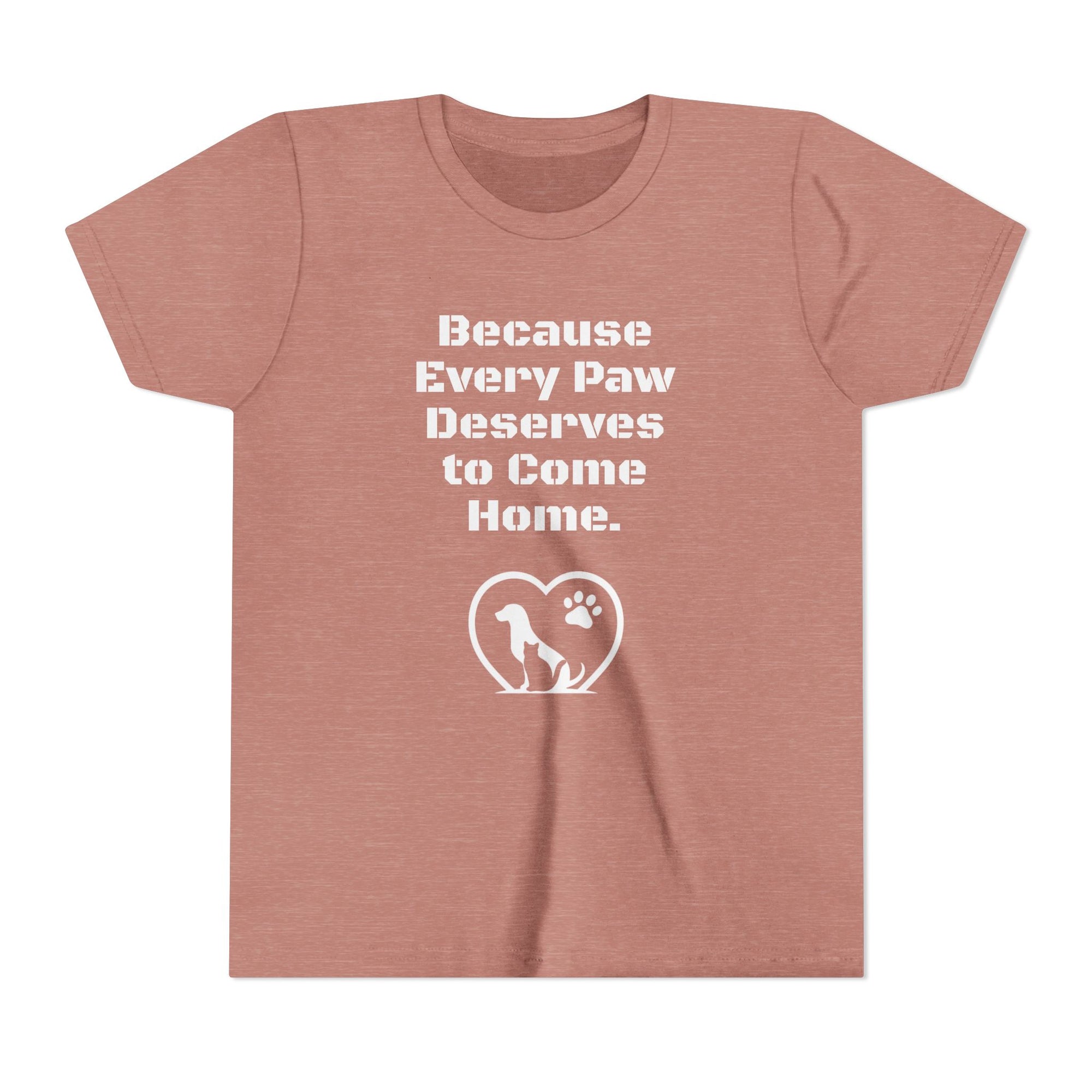 LPDR Youth Tee - Every Paw Deserves to Come Home