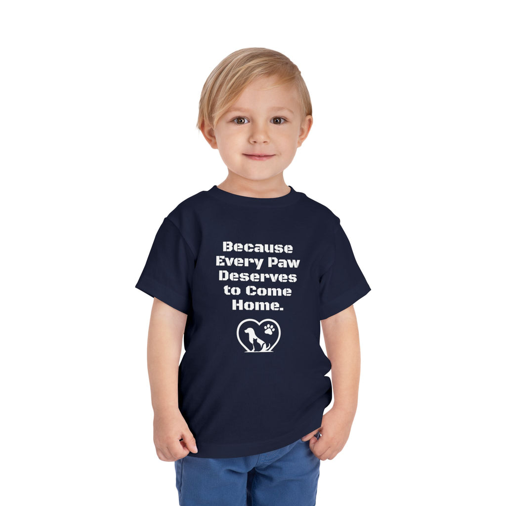 LPDR Toddler Tee - Every Paw Deserves to Come Home