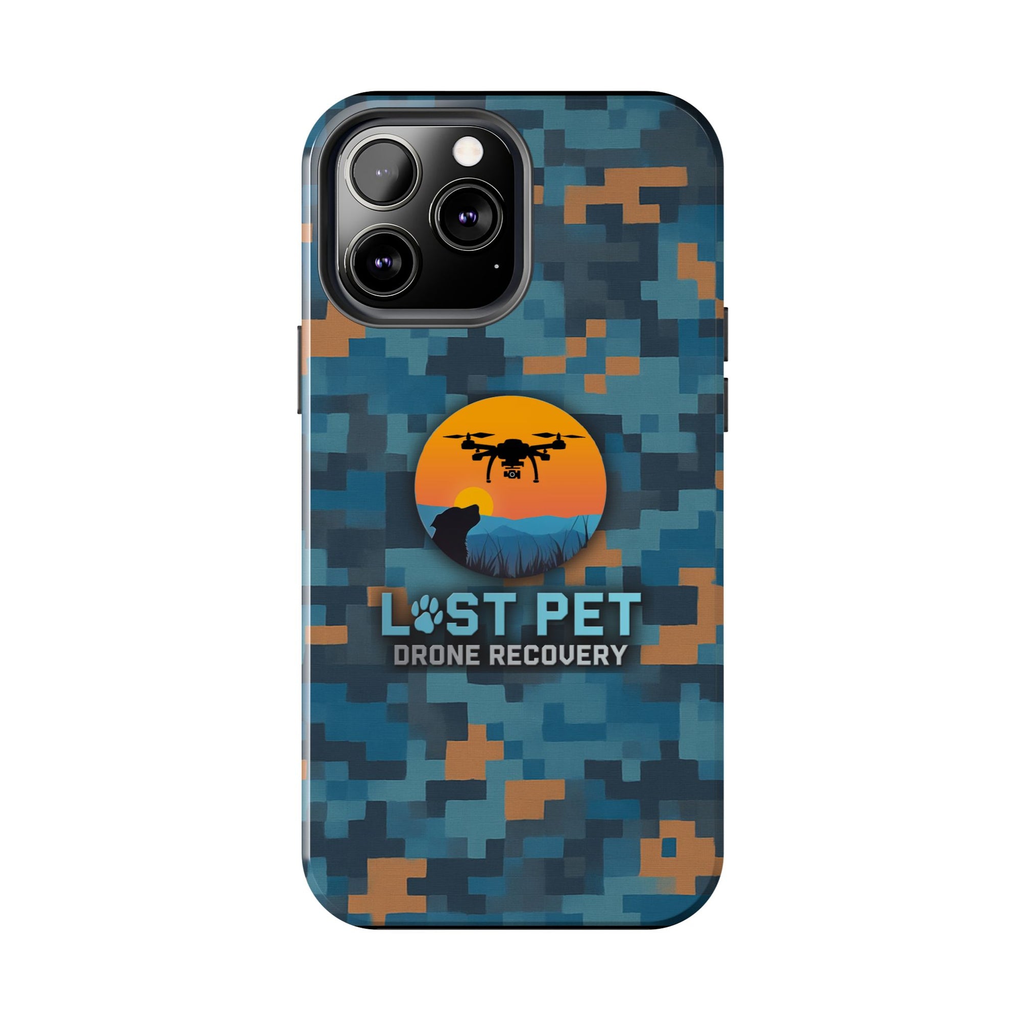 Lost Pet Drone Recovery Phone Case - *Signature LPDR Brand Camo*