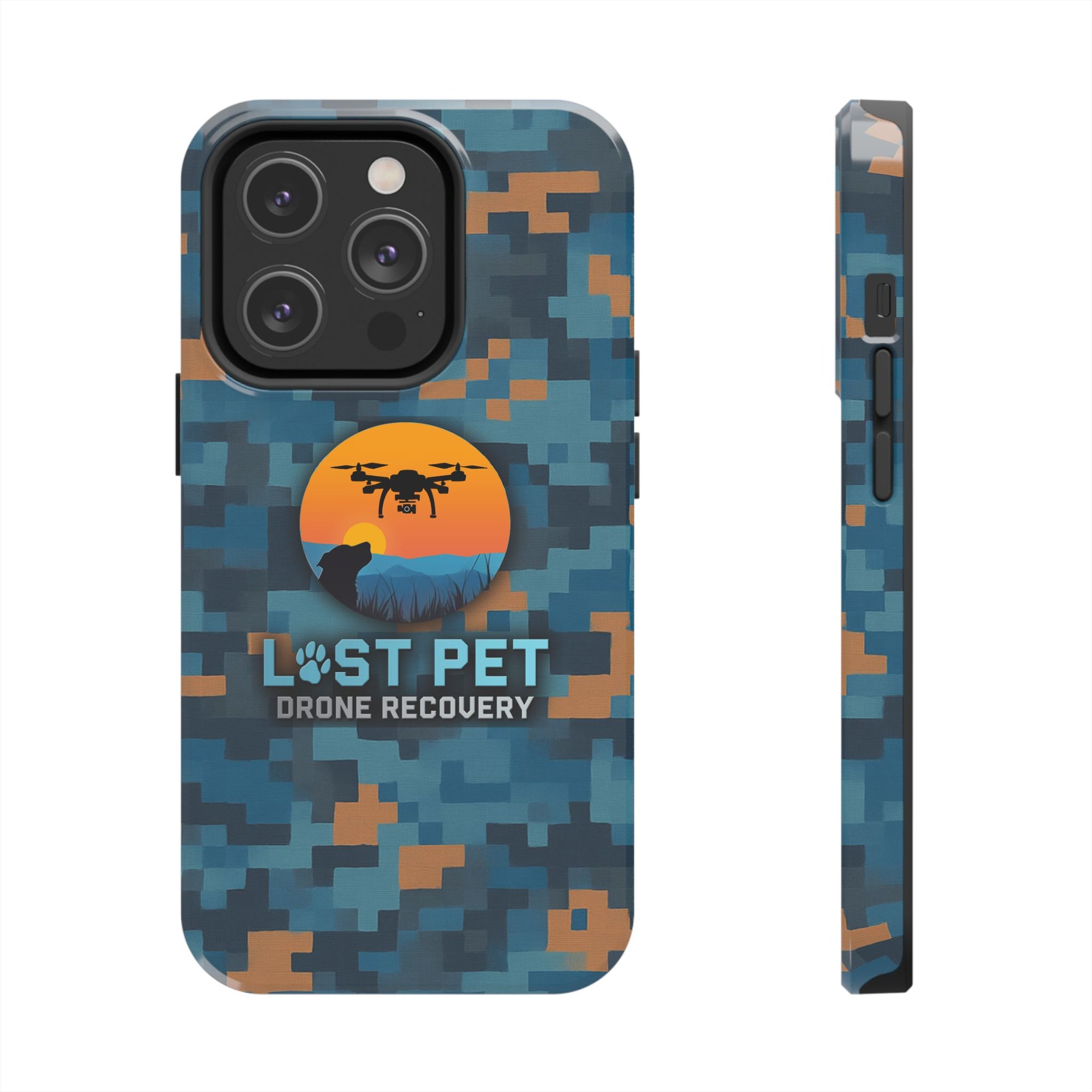 Lost Pet Drone Recovery Phone Case - *Signature LPDR Brand Camo*