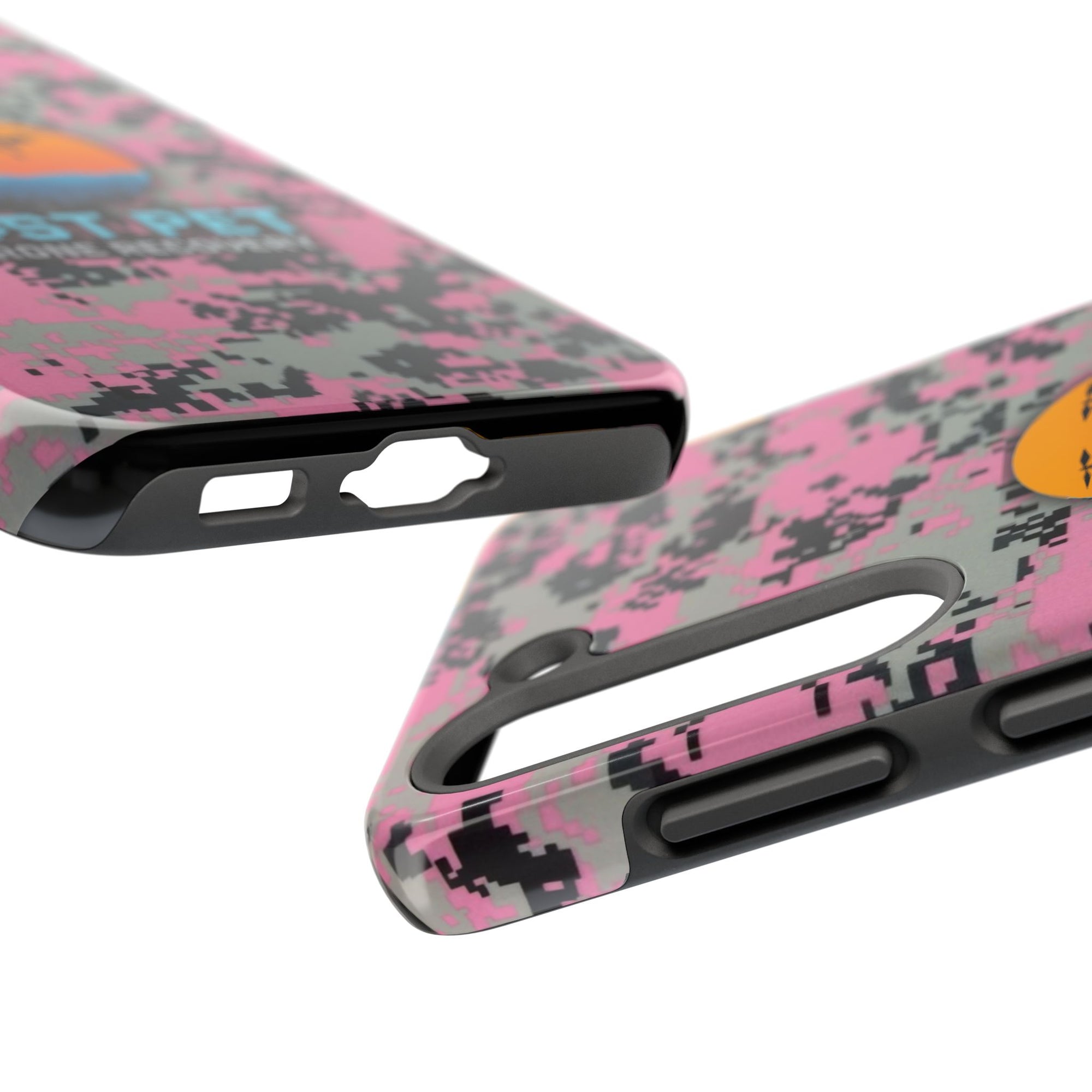 Lost Pet Drone Recovery Phone Case - Pink Camo