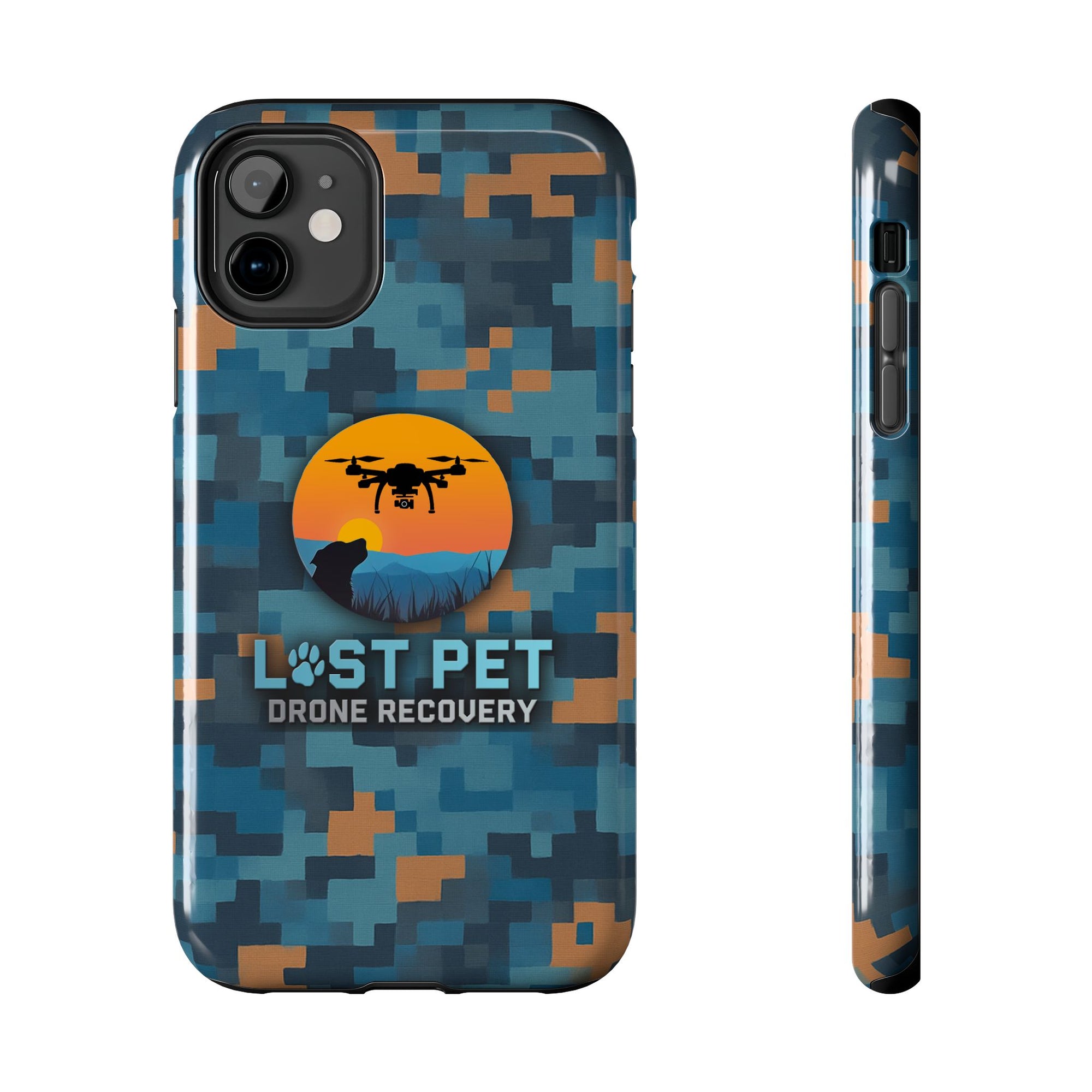 Lost Pet Drone Recovery Phone Case - *Signature LPDR Brand Camo*