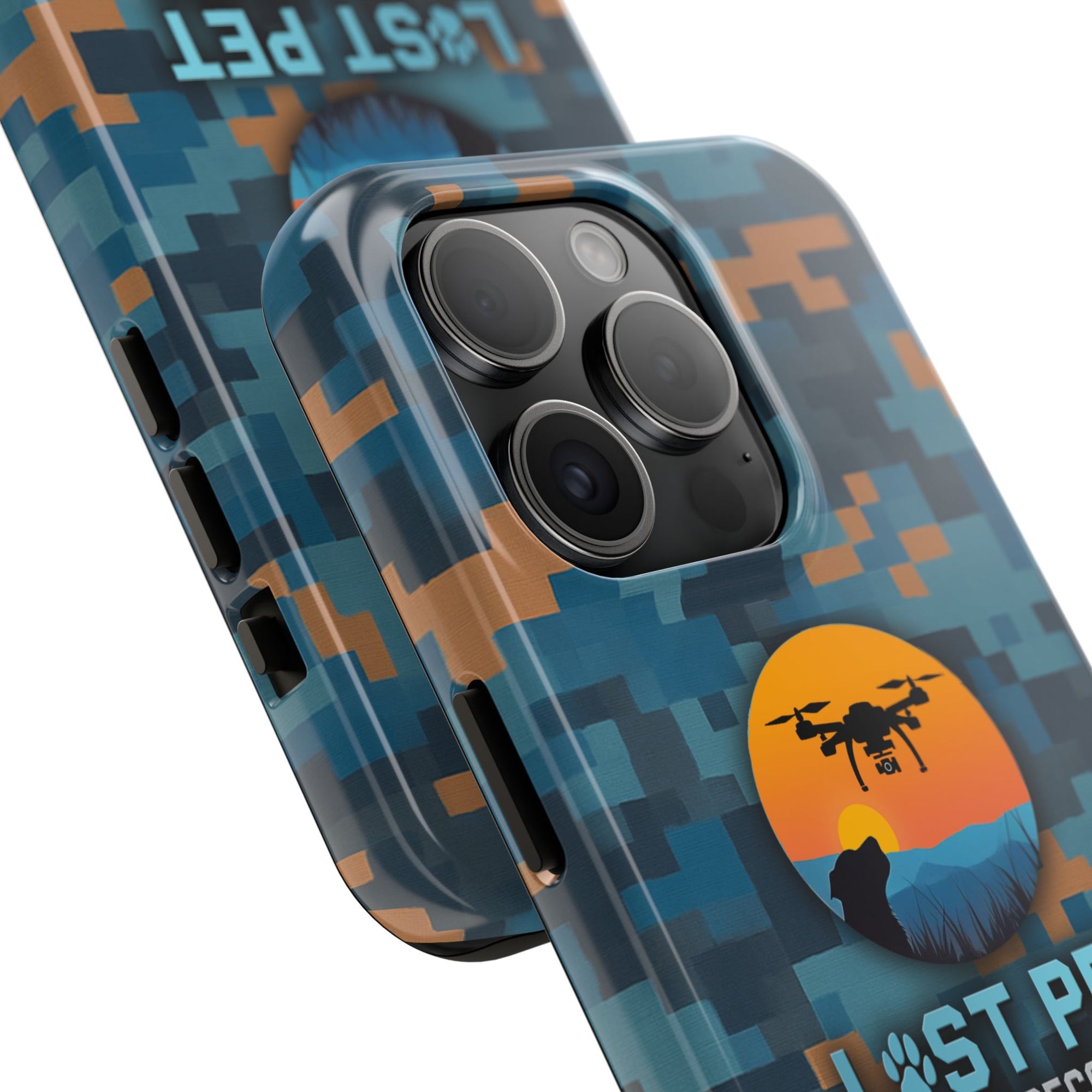 Lost Pet Drone Recovery Phone Case - *Signature LPDR Brand Camo*