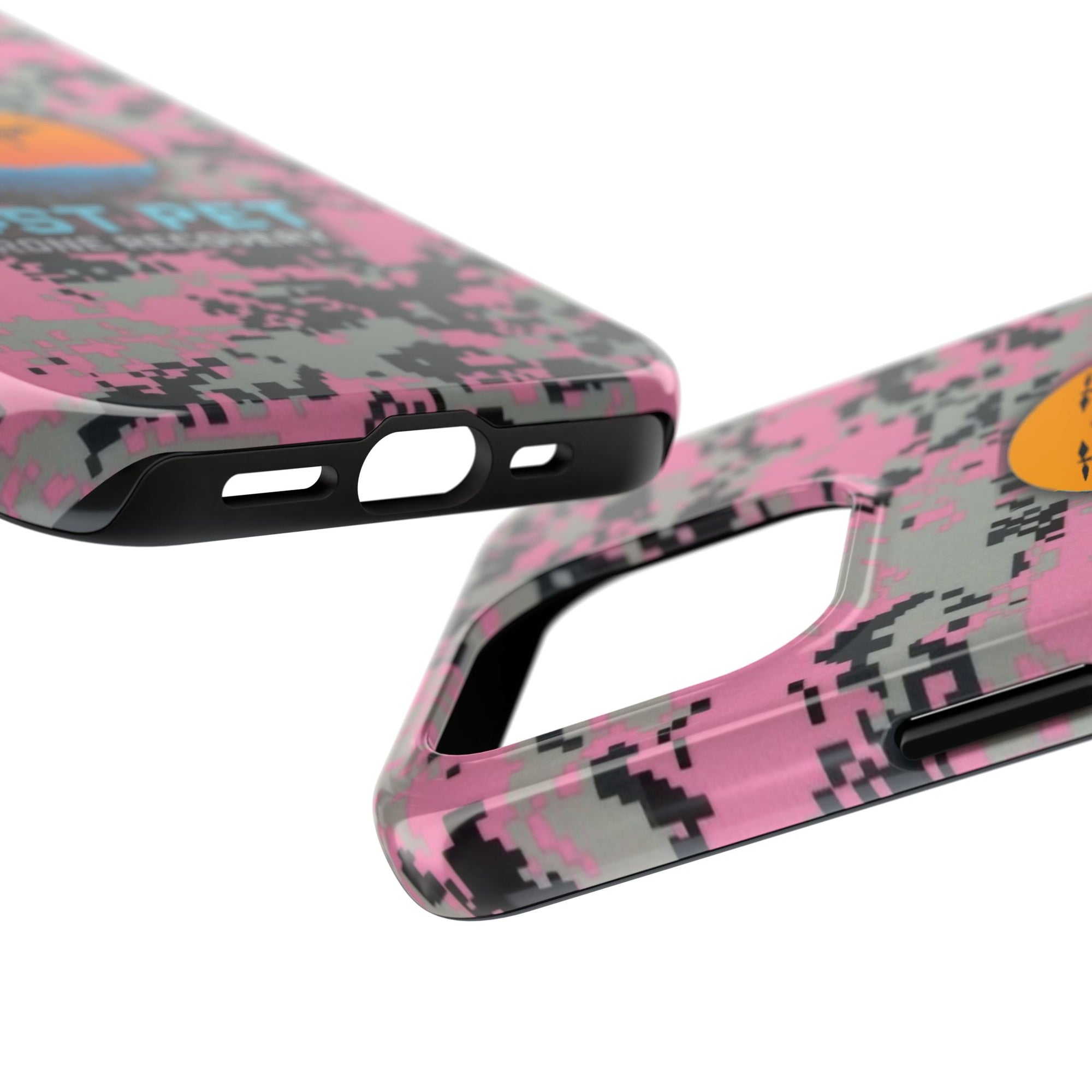 Lost Pet Drone Recovery Phone Case - Pink Camo