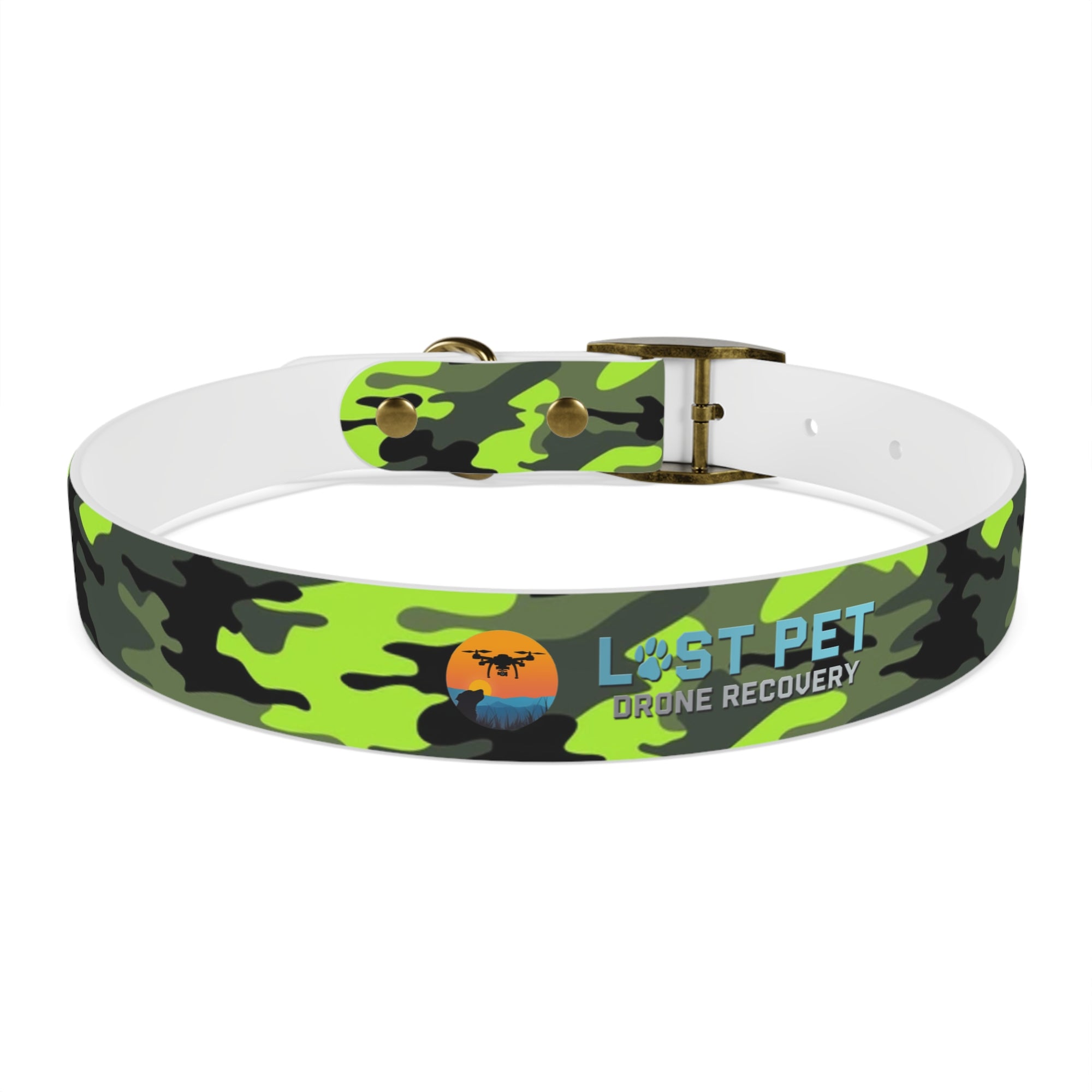 Camo Dog Collar - Lost Pet Drone Recovery