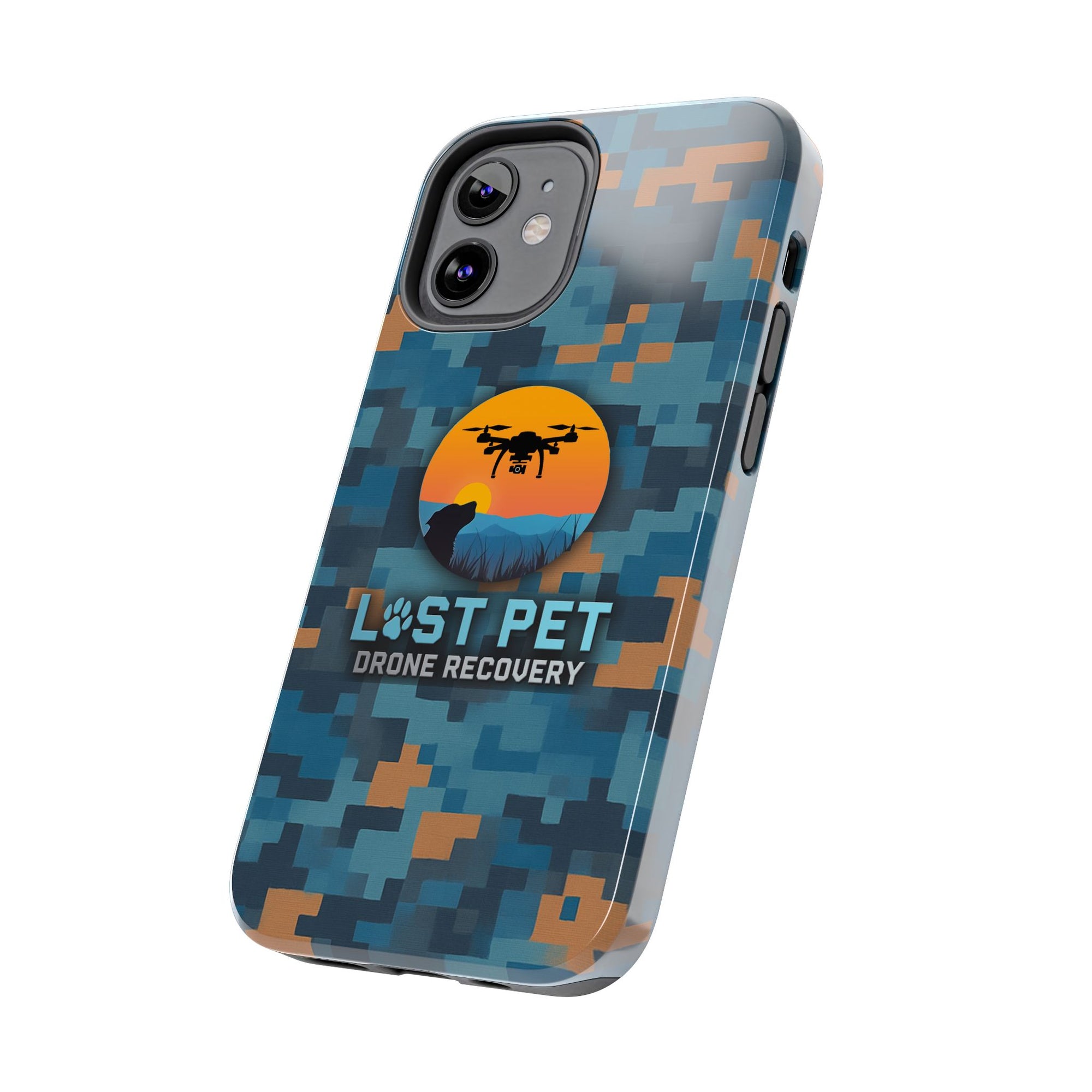 Lost Pet Drone Recovery Phone Case - *Signature LPDR Brand Camo*