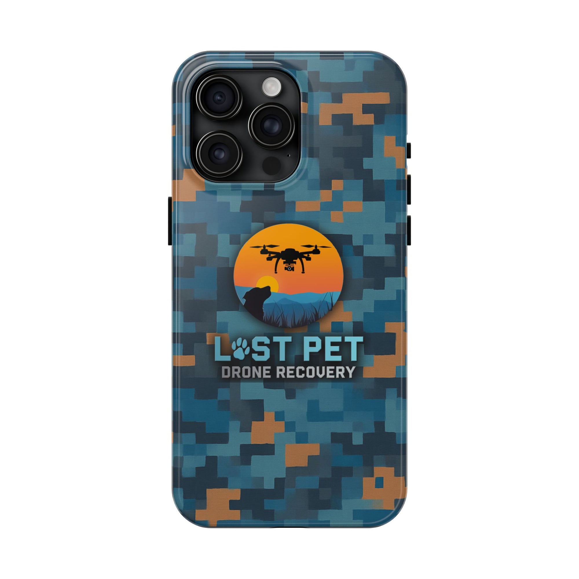 Lost Pet Drone Recovery Phone Case - *Signature LPDR Brand Camo*