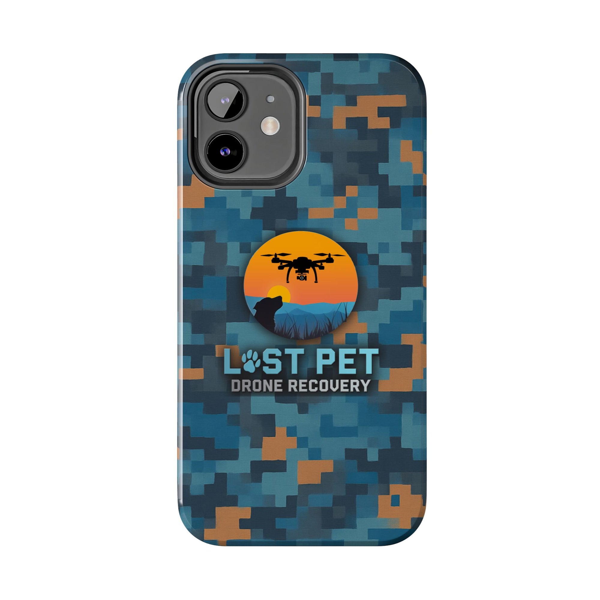 Lost Pet Drone Recovery Phone Case - *Signature LPDR Brand Camo*