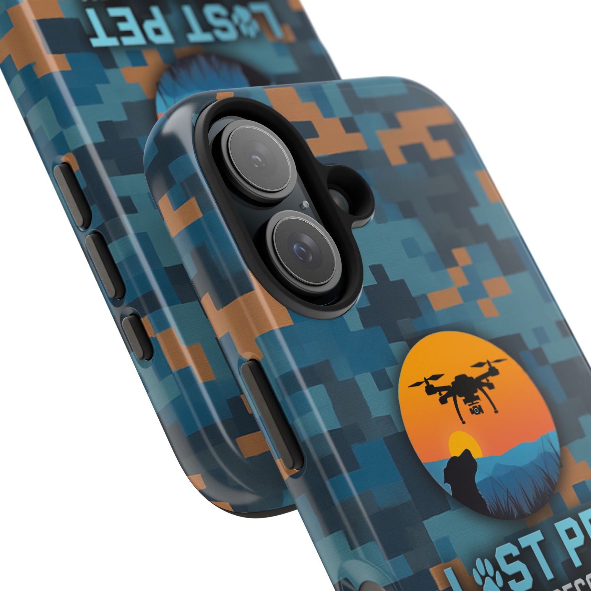 Lost Pet Drone Recovery Phone Case - *Signature LPDR Brand Camo*