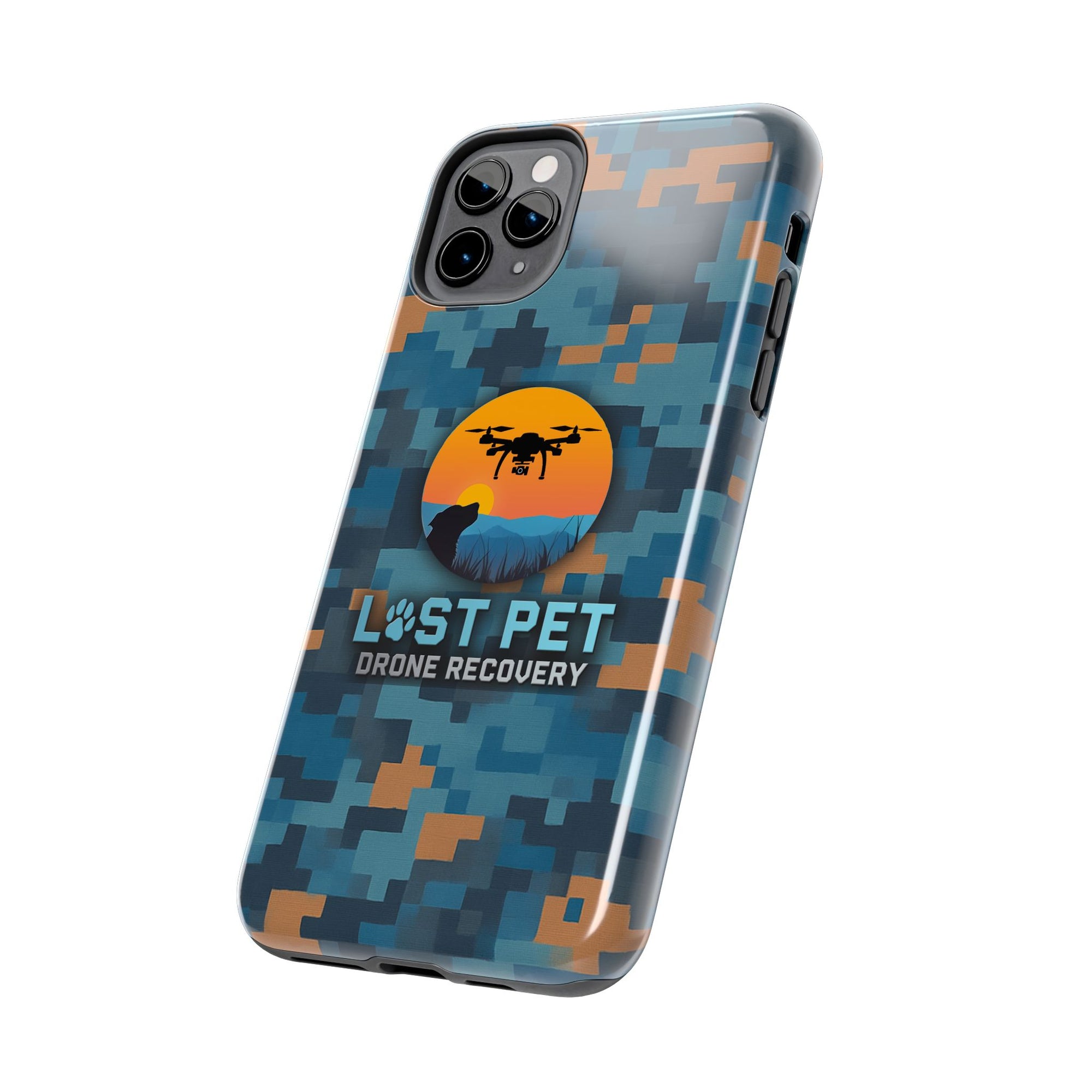 Lost Pet Drone Recovery Phone Case - *Signature LPDR Brand Camo*