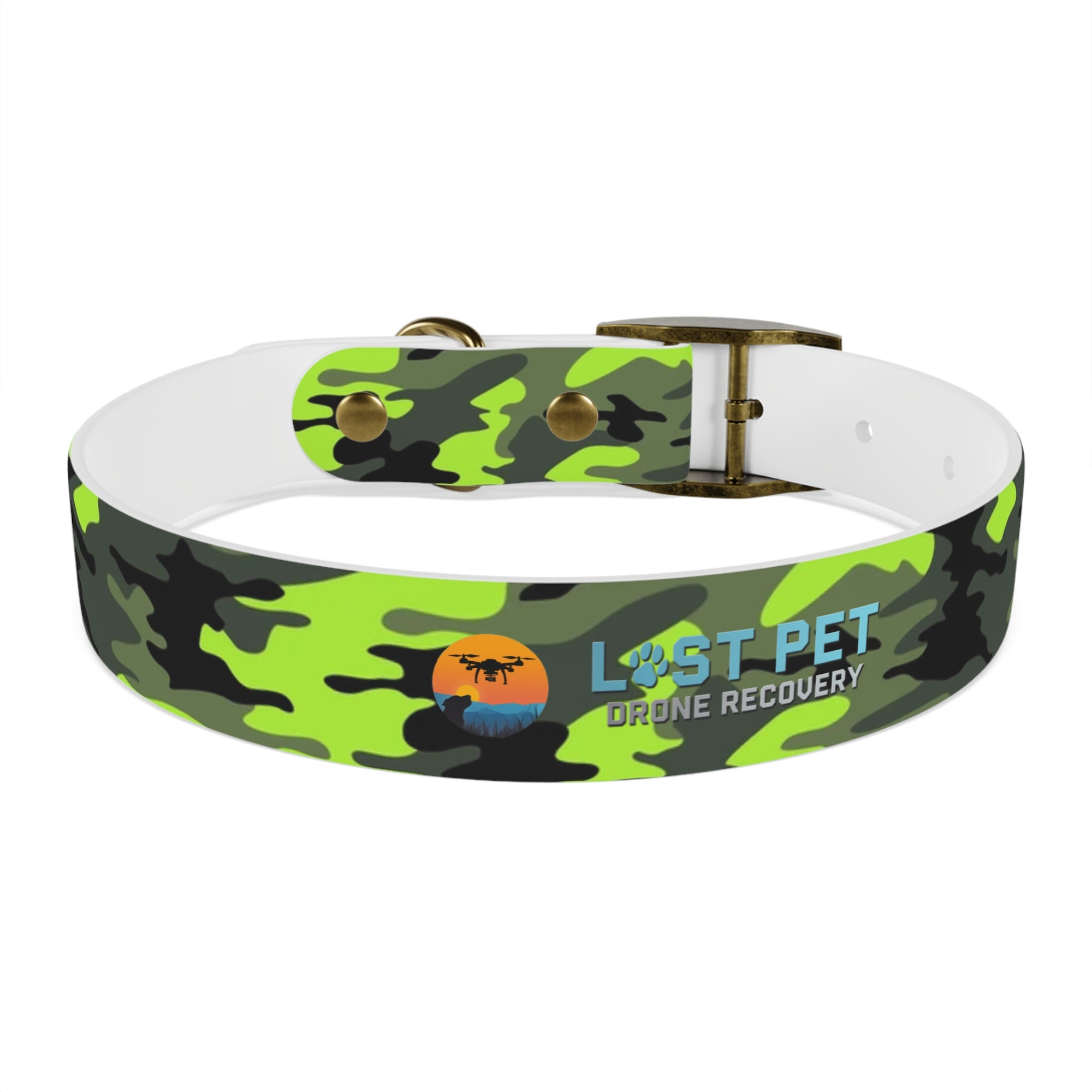 Camo Dog Collar - Lost Pet Drone Recovery