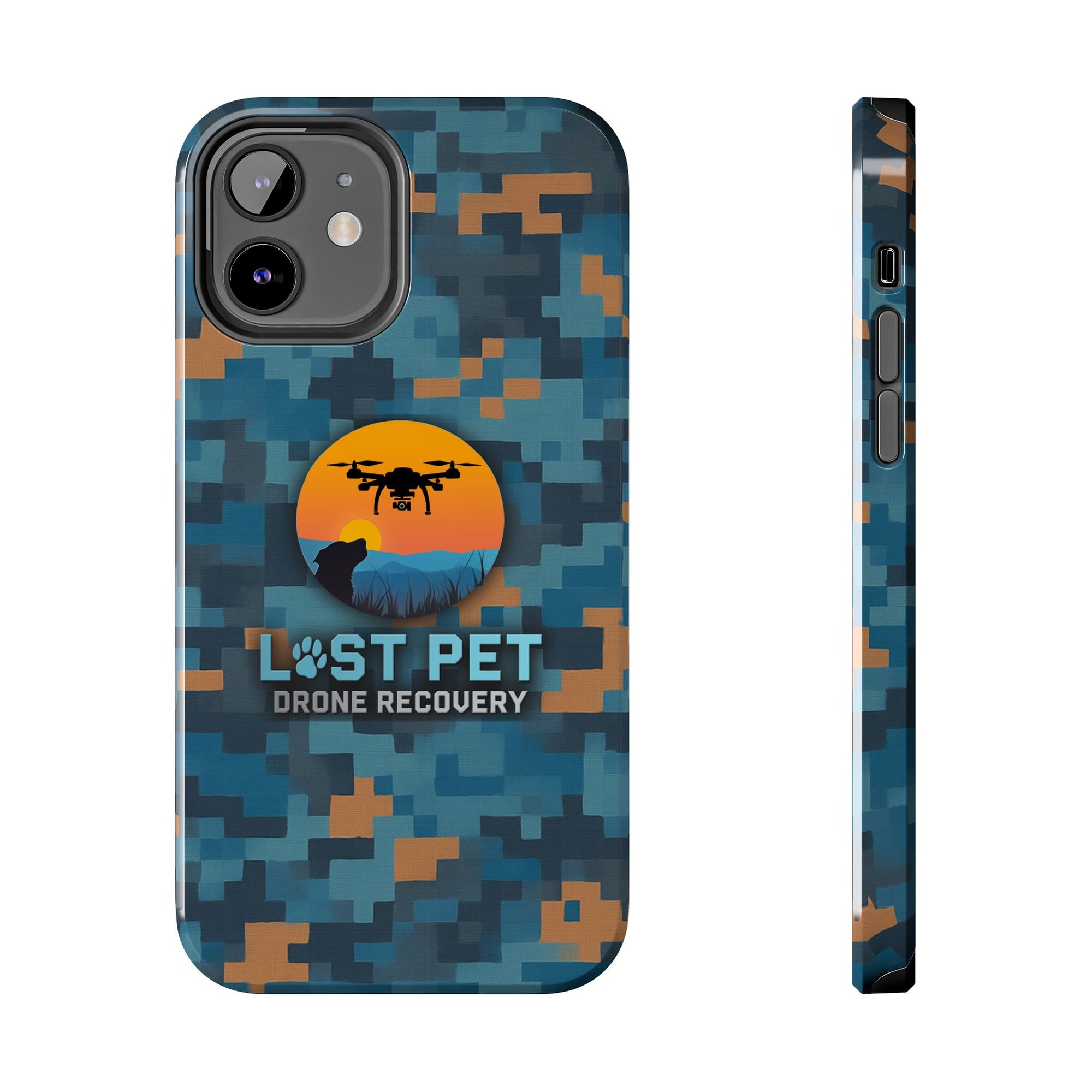Lost Pet Drone Recovery Phone Case - *Signature LPDR Brand Camo*