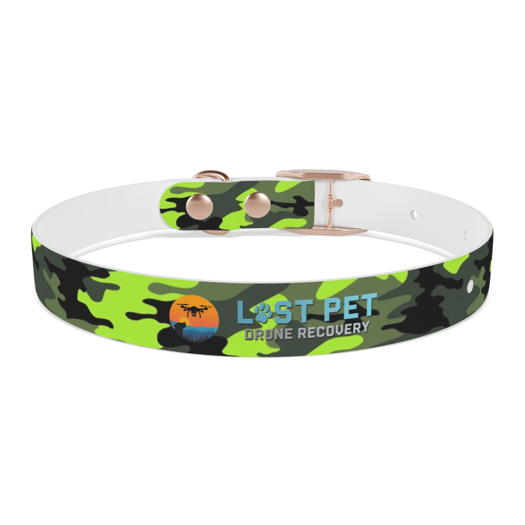 Camo Dog Collar - Lost Pet Drone Recovery