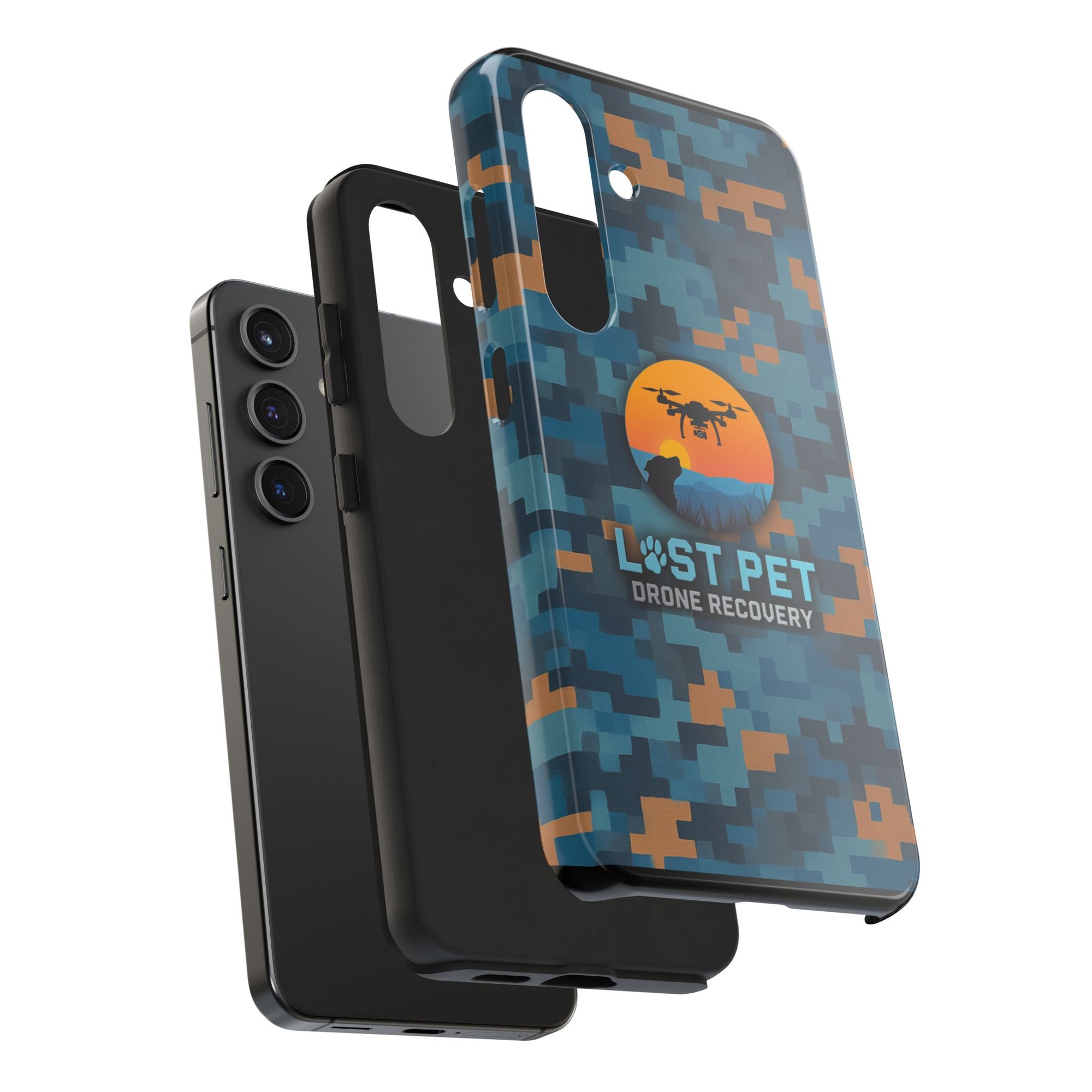 Lost Pet Drone Recovery Phone Case - *Signature LPDR Brand Camo*