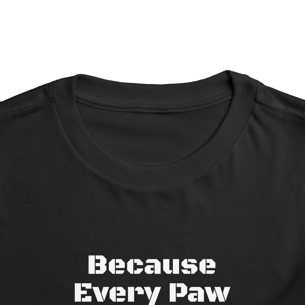 LPDR Toddler Tee - Every Paw Deserves to Come Home