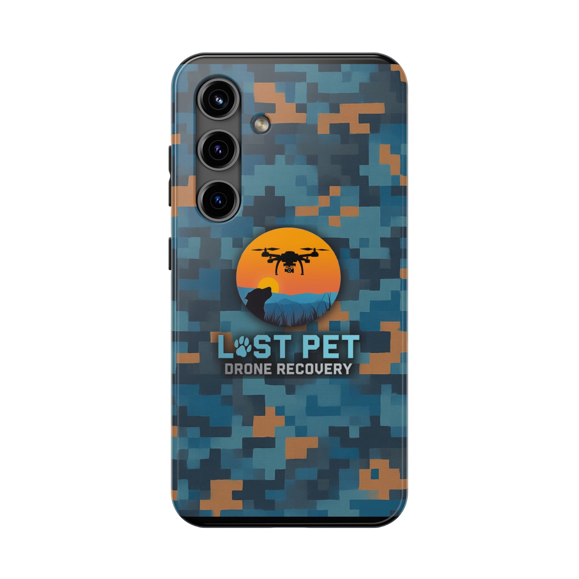 Lost Pet Drone Recovery Phone Case - *Signature LPDR Brand Camo*