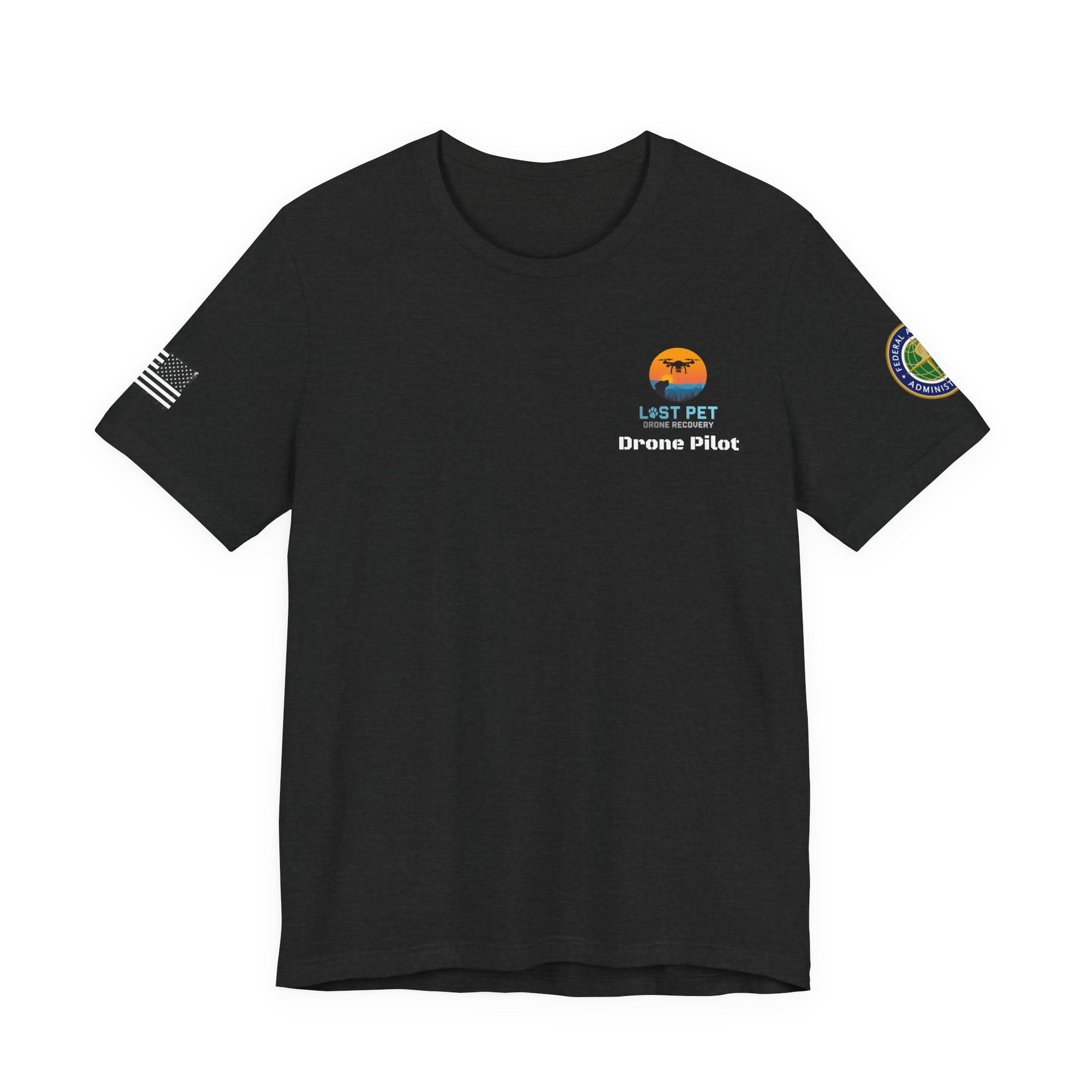 Custom FAA Drone Pilot Tee - LPDR