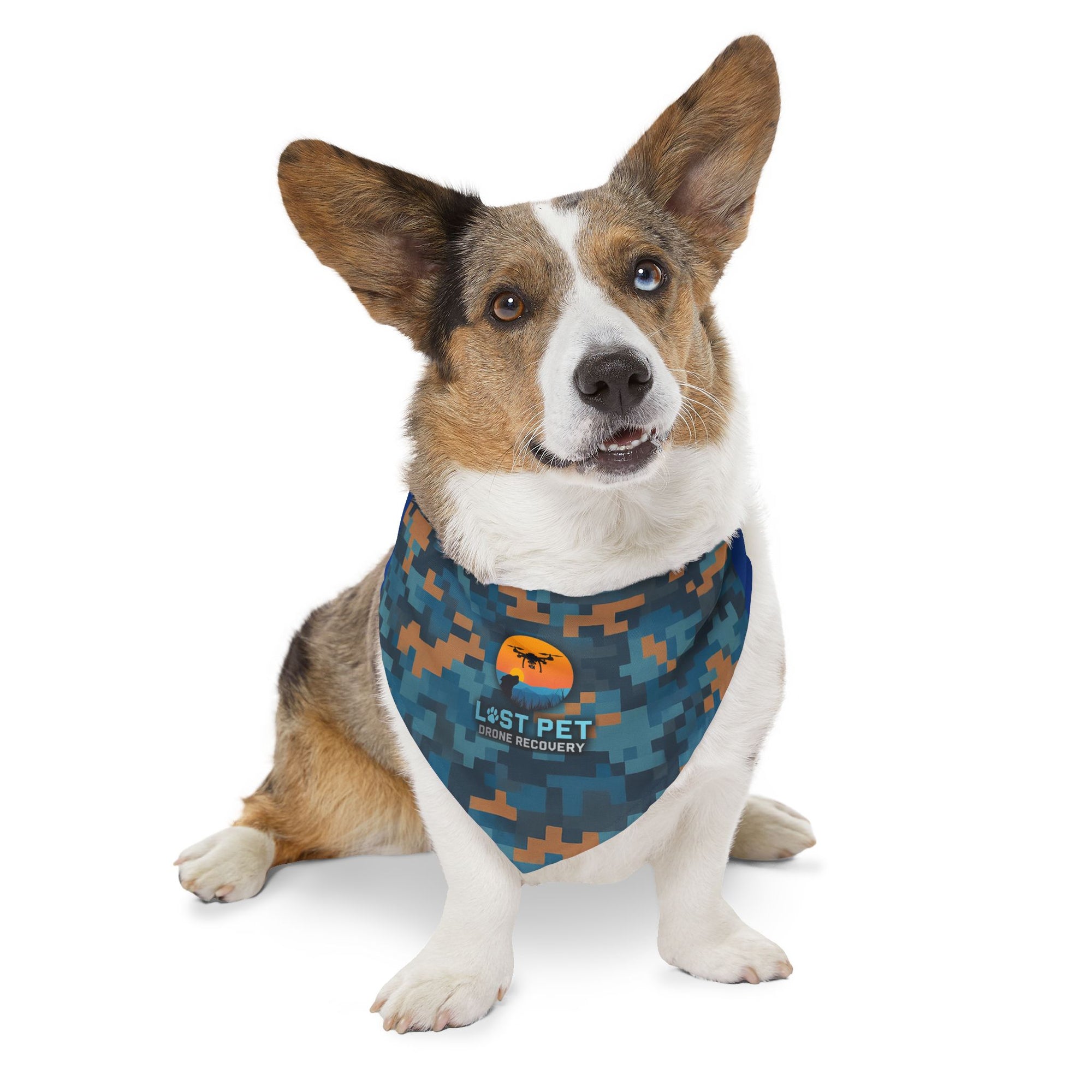 Pet Bandana Collar - Lost Pet Drone Recovery