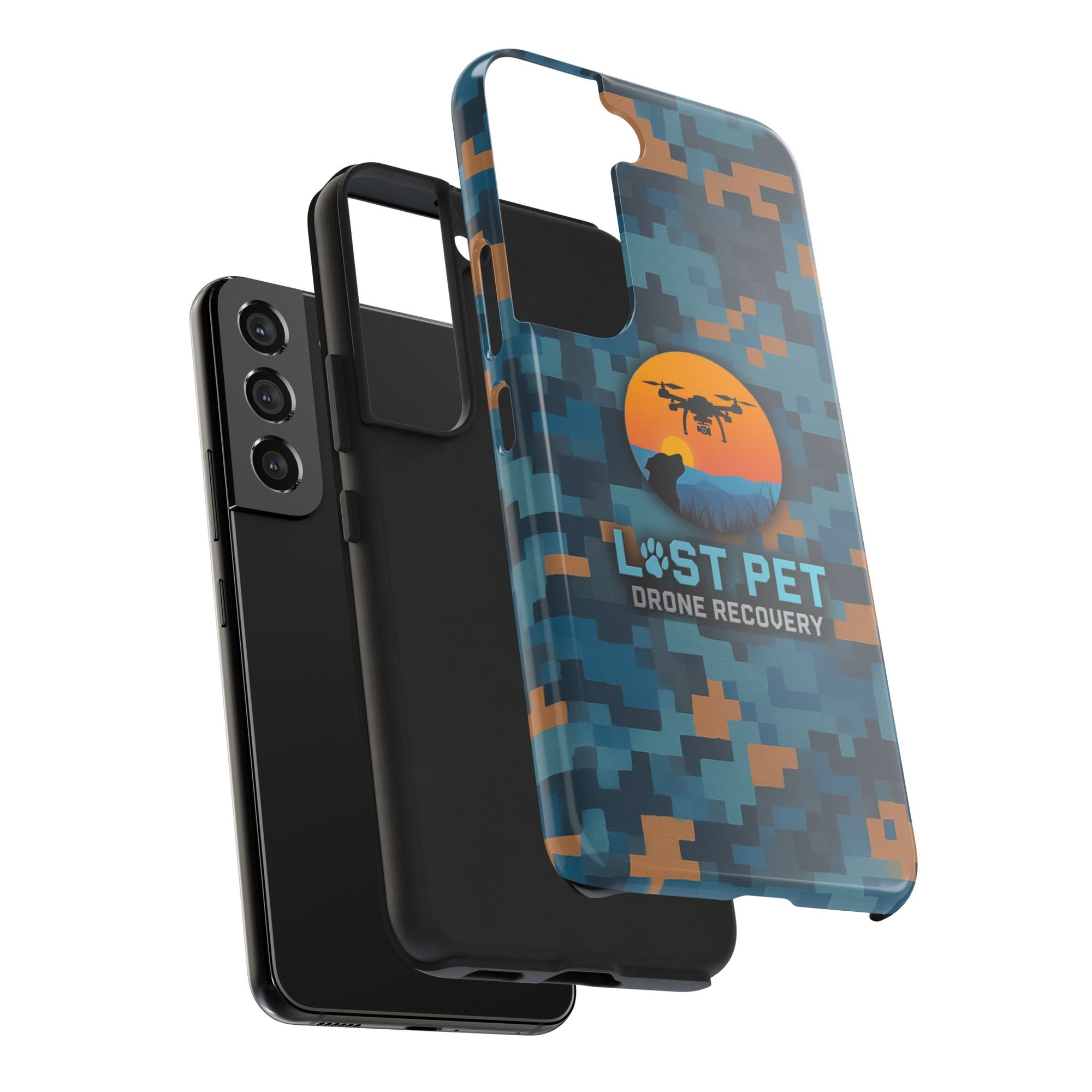 Lost Pet Drone Recovery Phone Case - *Signature LPDR Brand Camo*