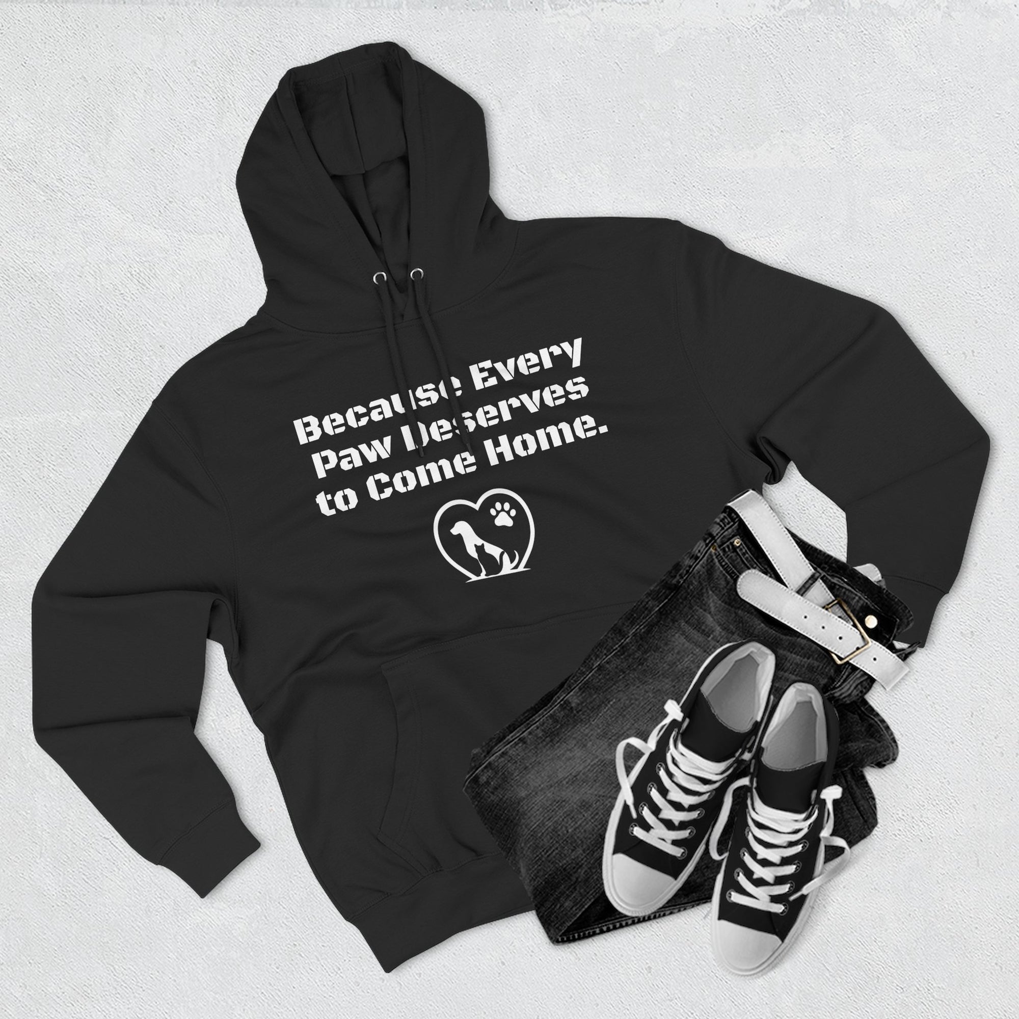 Every Paw Fleece Hoodie - LPDR