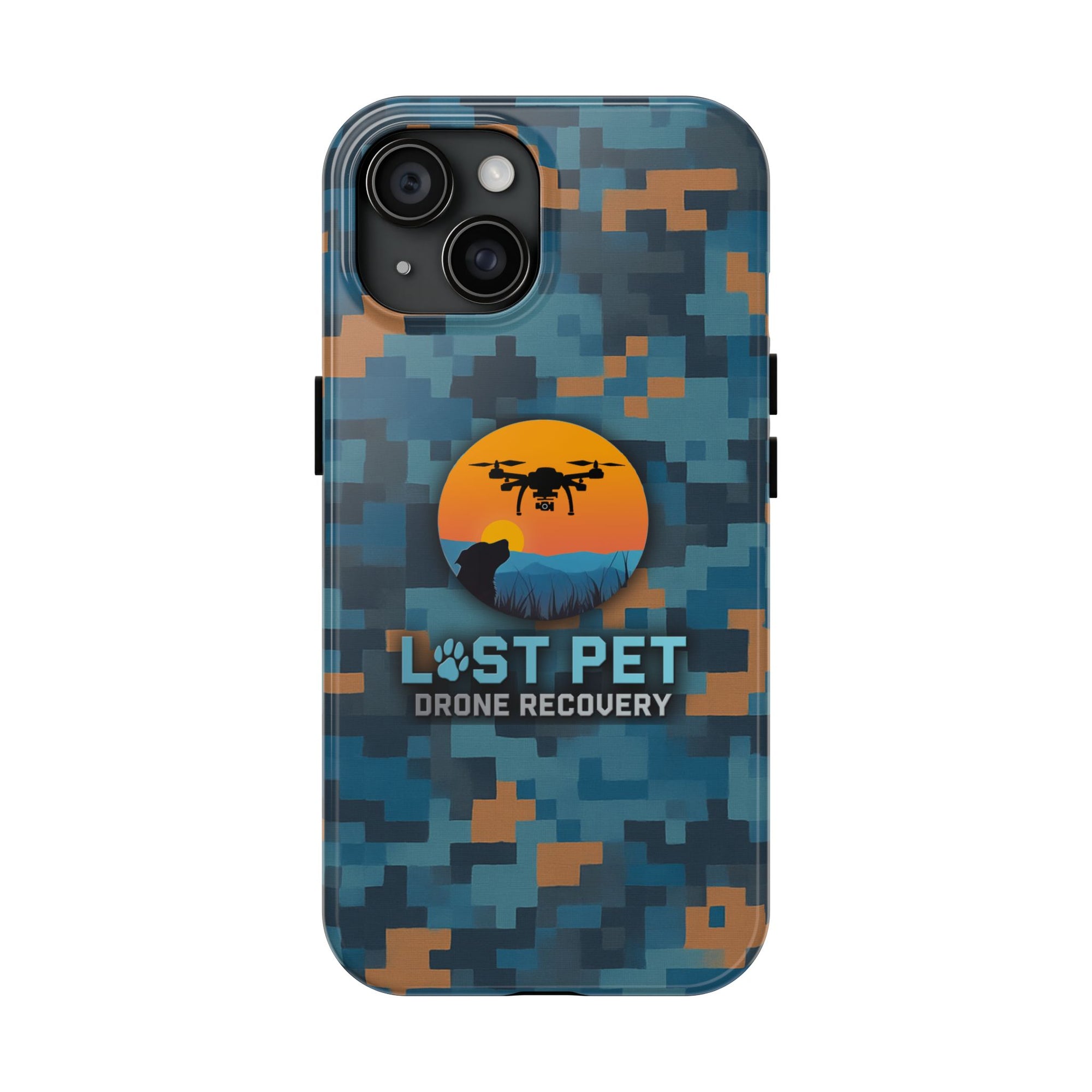 Lost Pet Drone Recovery Phone Case - *Signature LPDR Brand Camo*